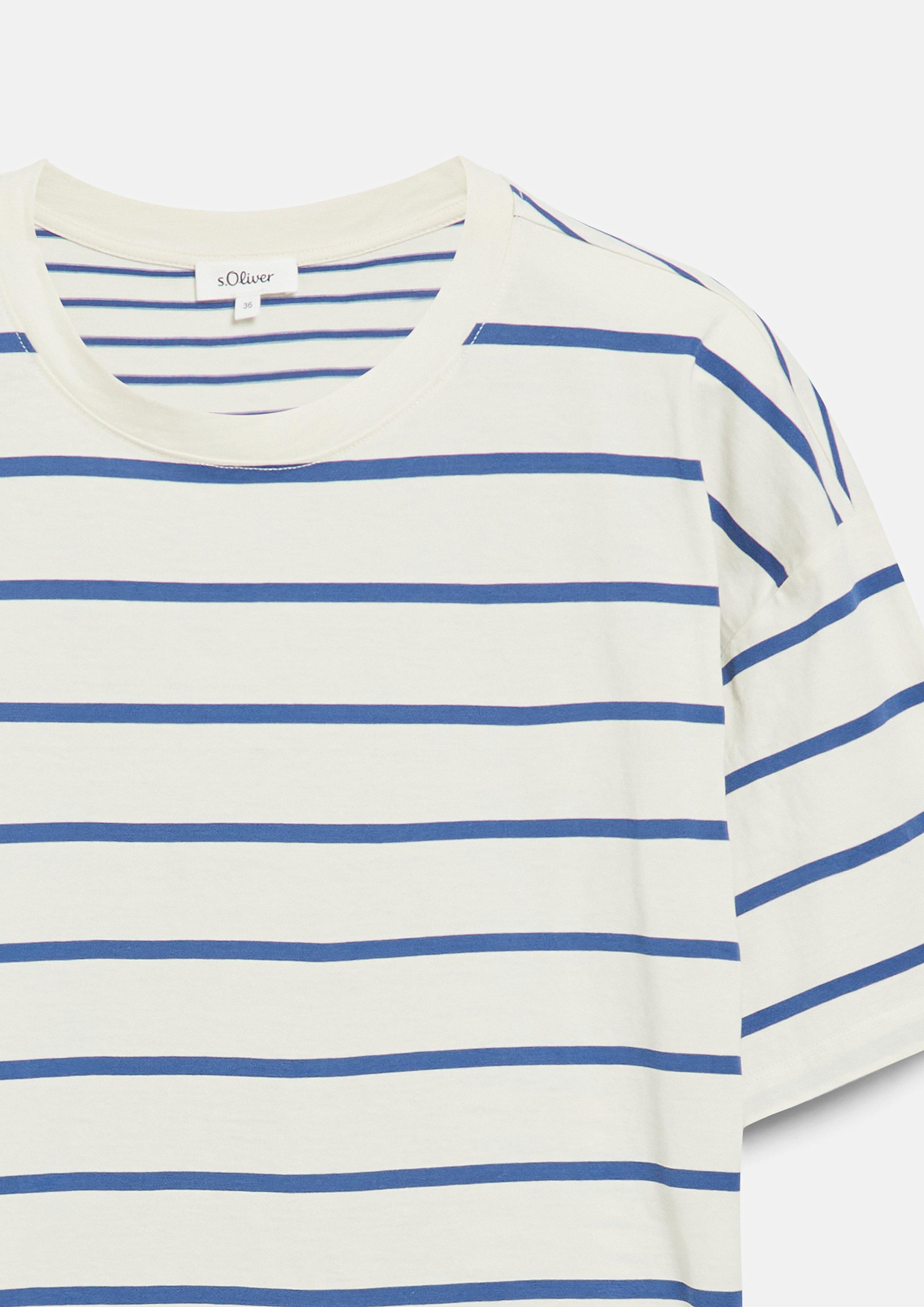Damen T-Shirt in blau von s.Oliver