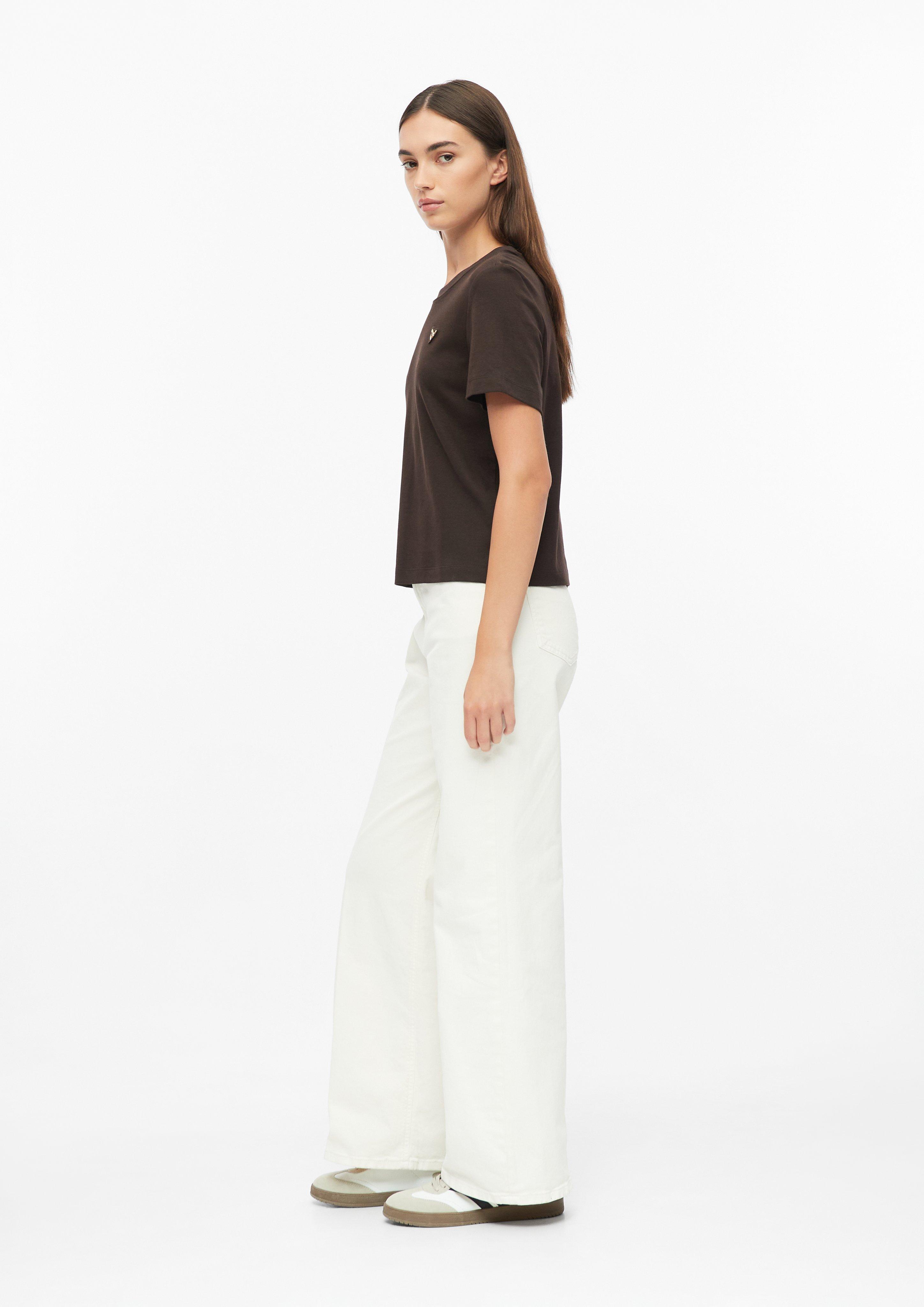 Damen T-Shirt mit Leo-Herz in braun von s.Oliver