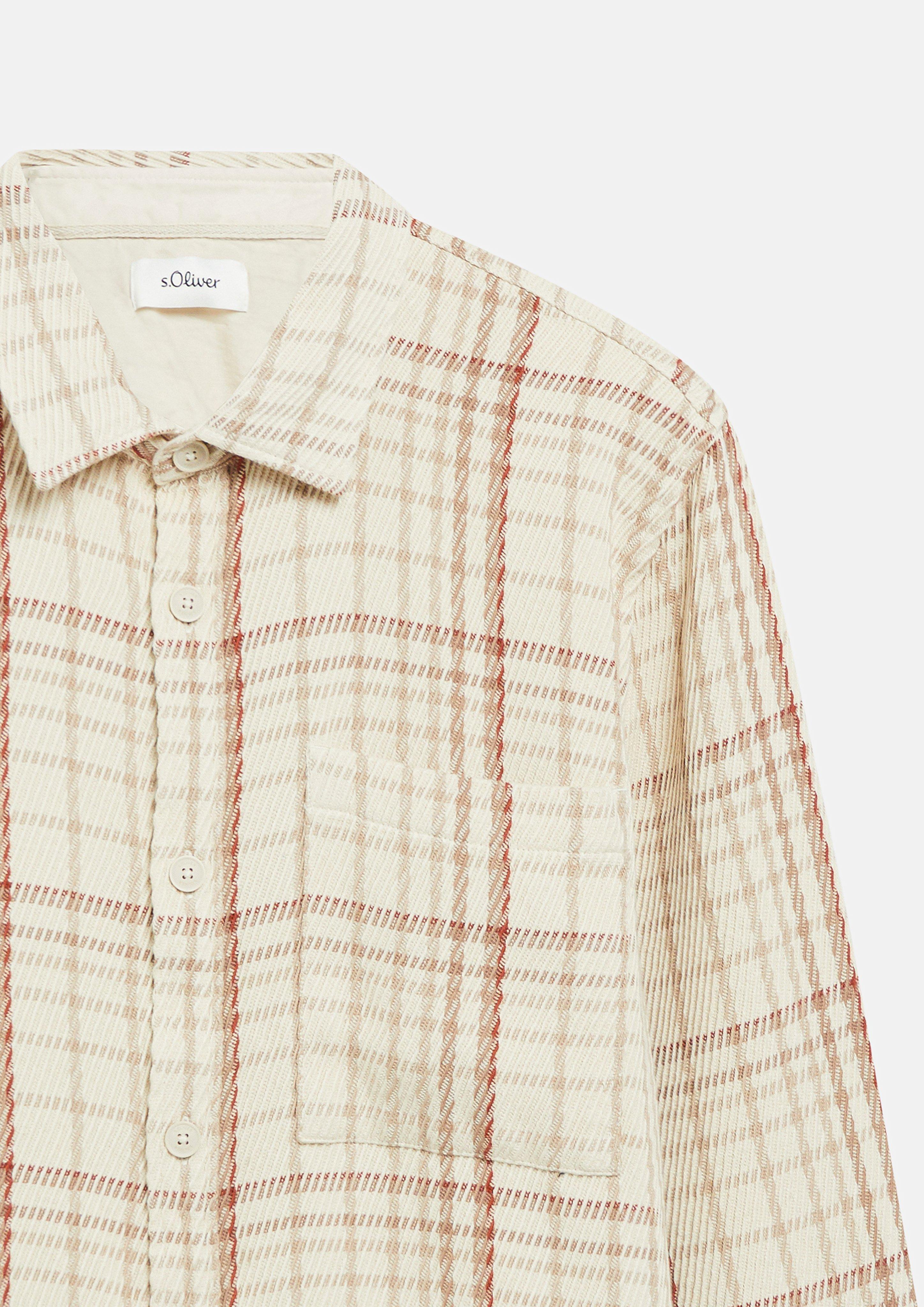 Herren Hemd in beige von s.Oliver