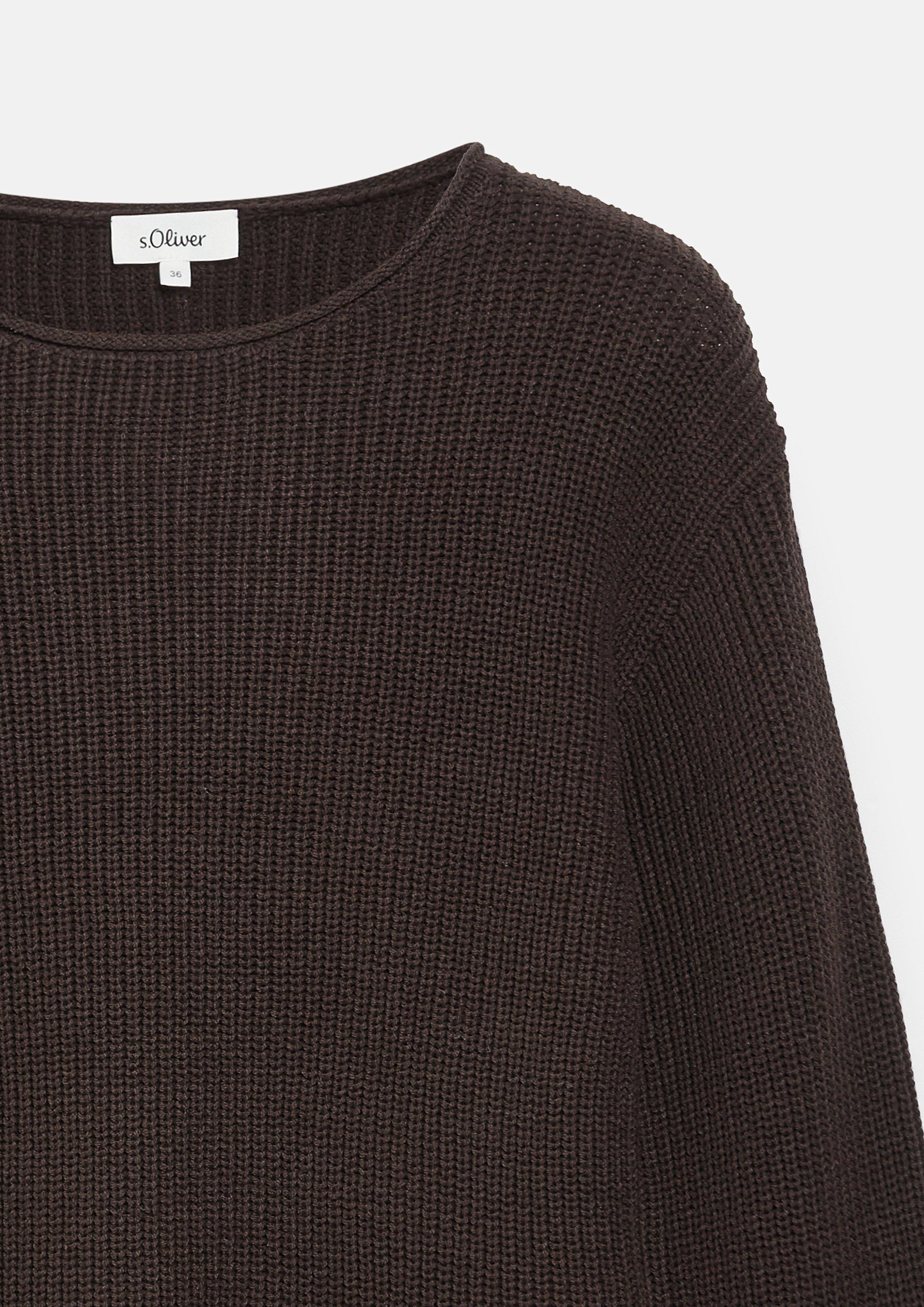 Femmes Pull en tricot en brun de s.Oliver
