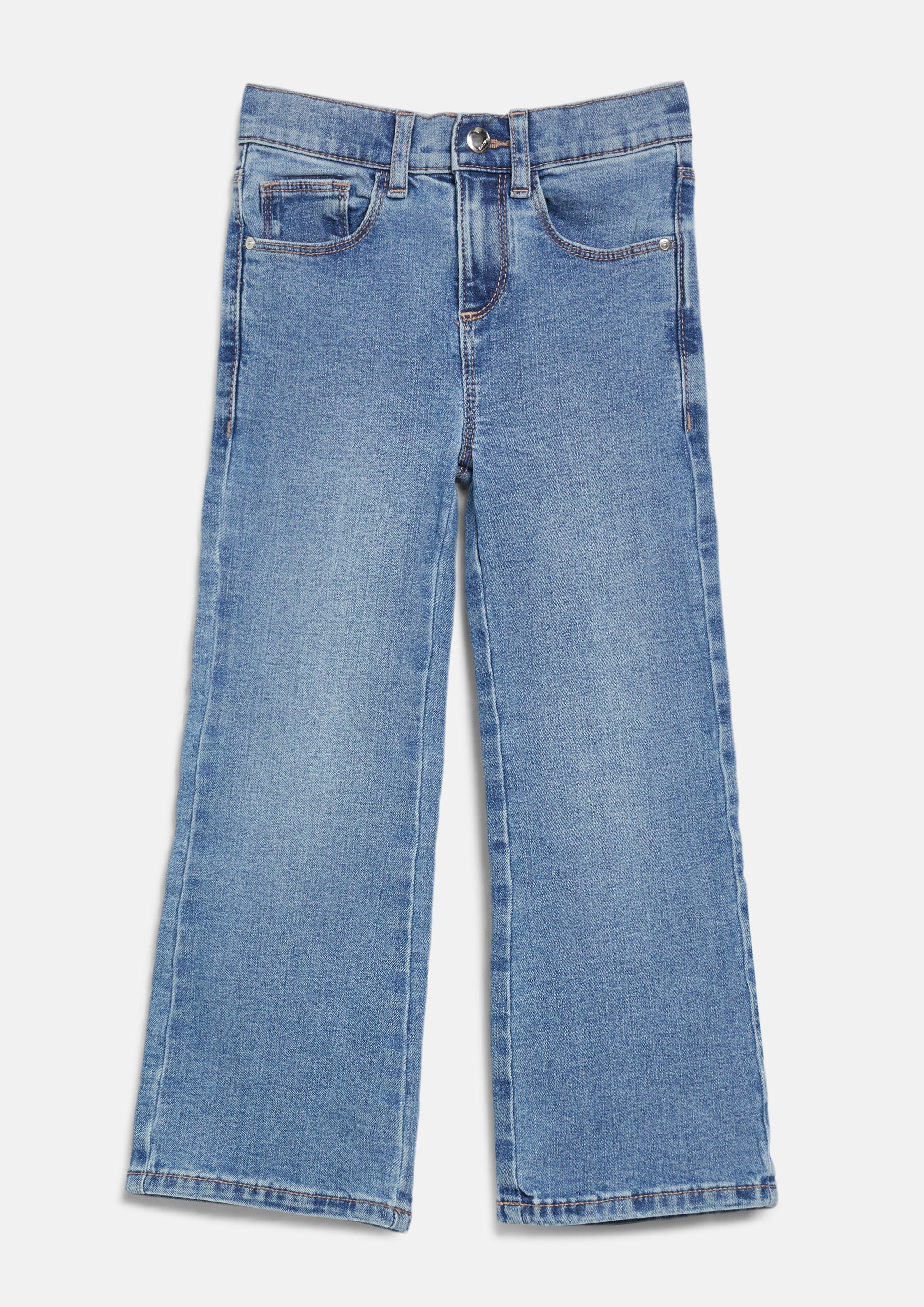 Kids Wide-Leg Jeans / Regular Fit / High Rise / Wide Leg in blue by s.Oliver
