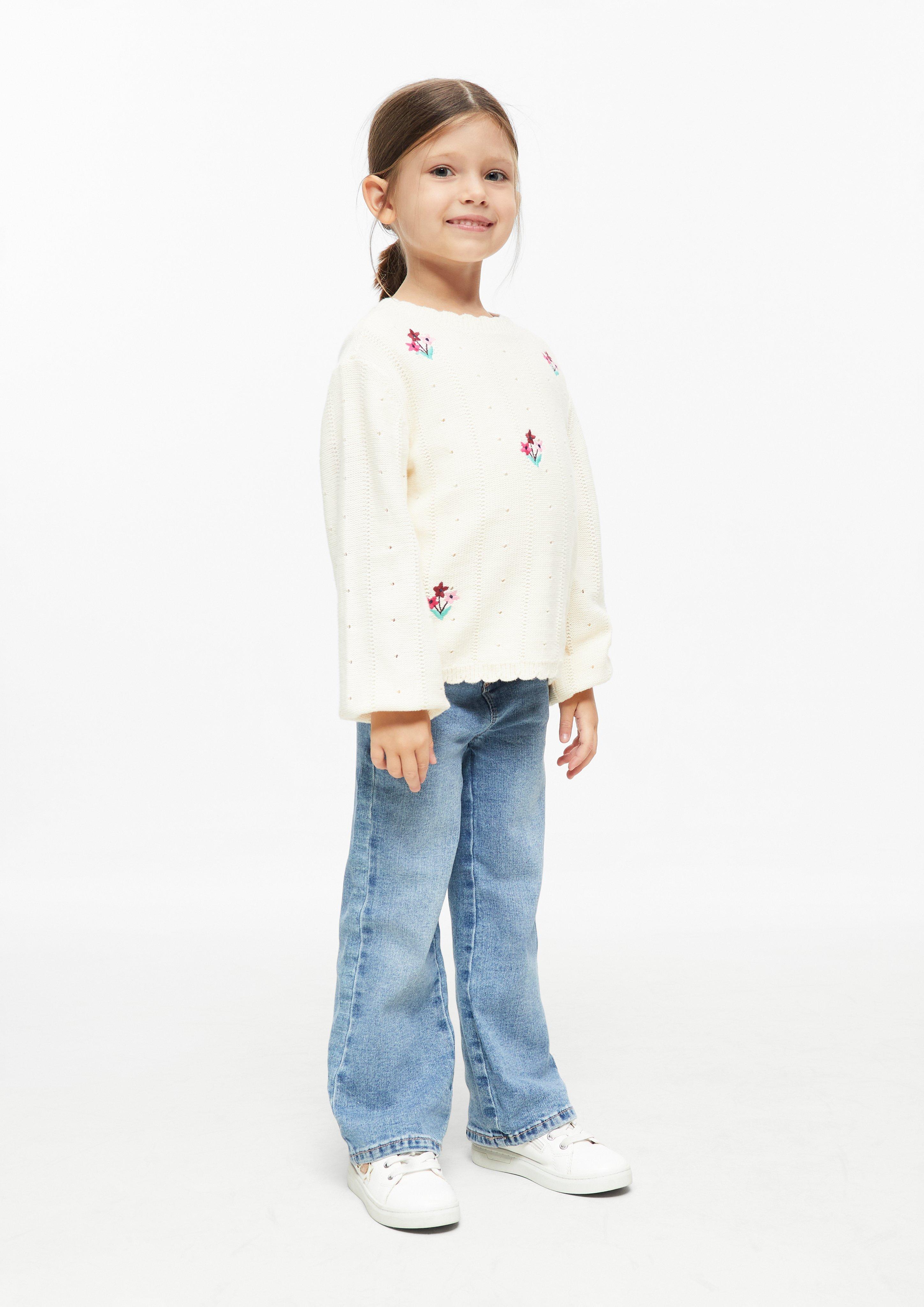 Kinder Jeans WIDE LEG / Regular Fit / High Rise / Wide Leg in blau von s.Oliver