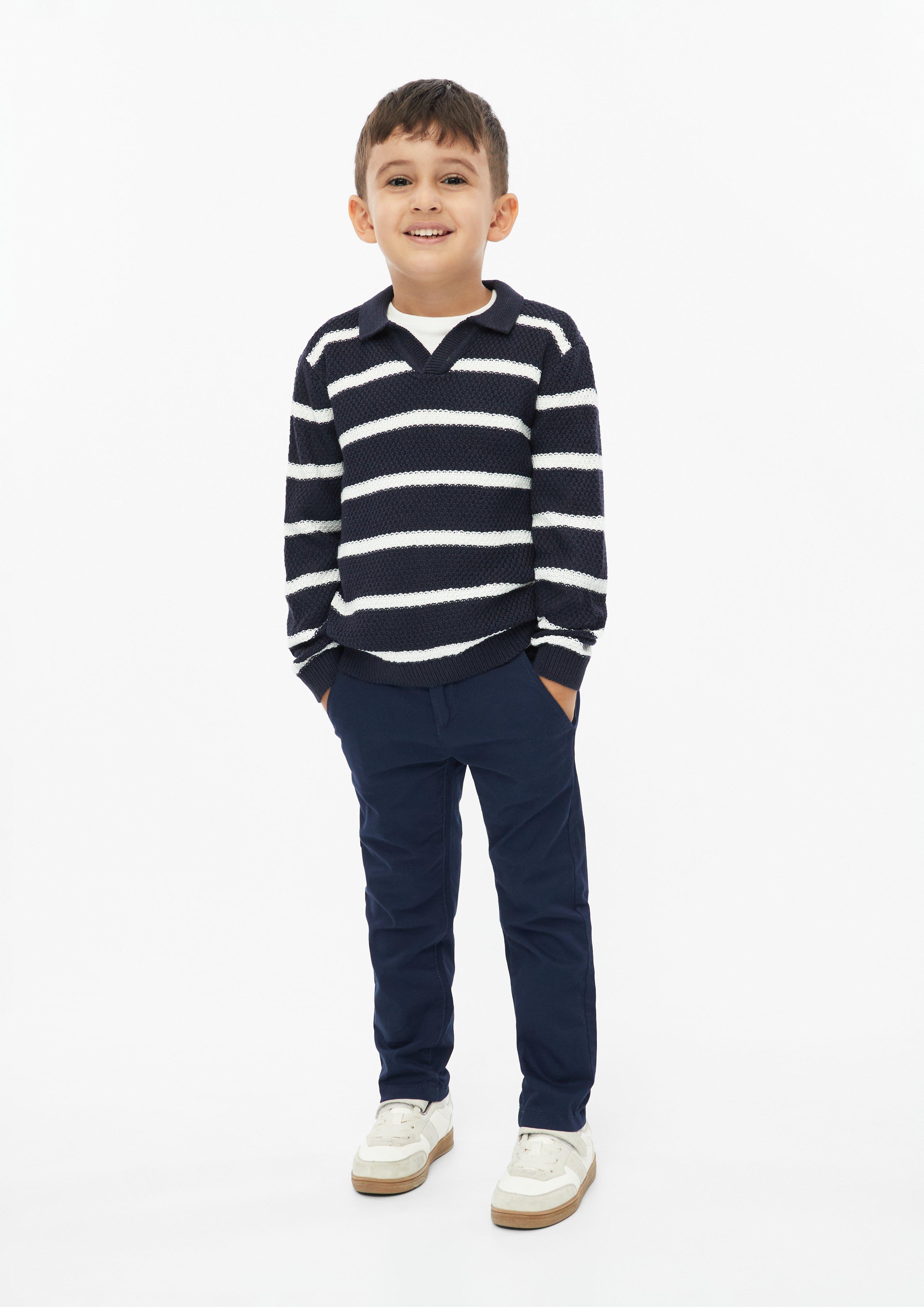 Kids Trousers in blue by s.Oliver