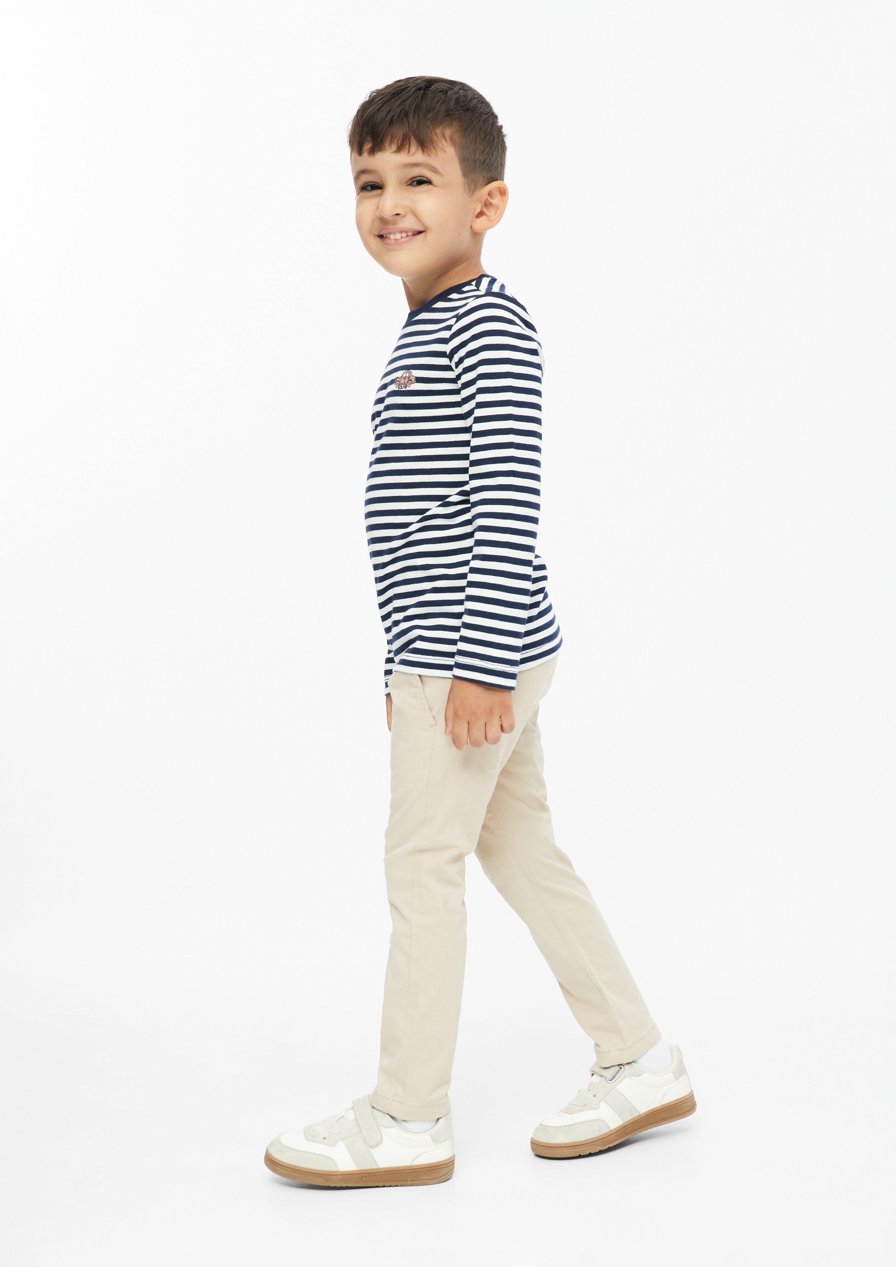 Kids Trousers in beige by s.Oliver