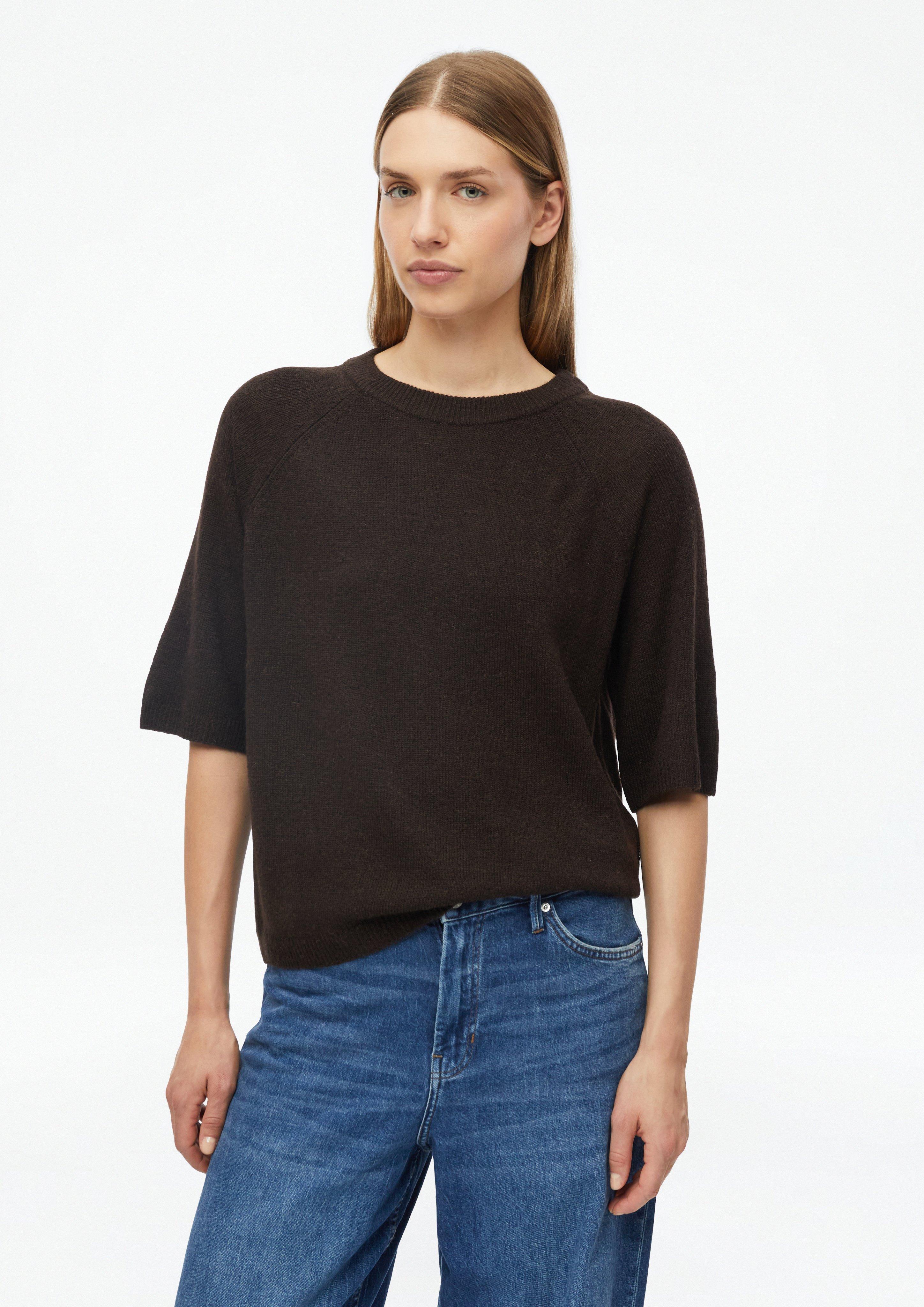 Women Knitted pullover in brown by s.Oliver