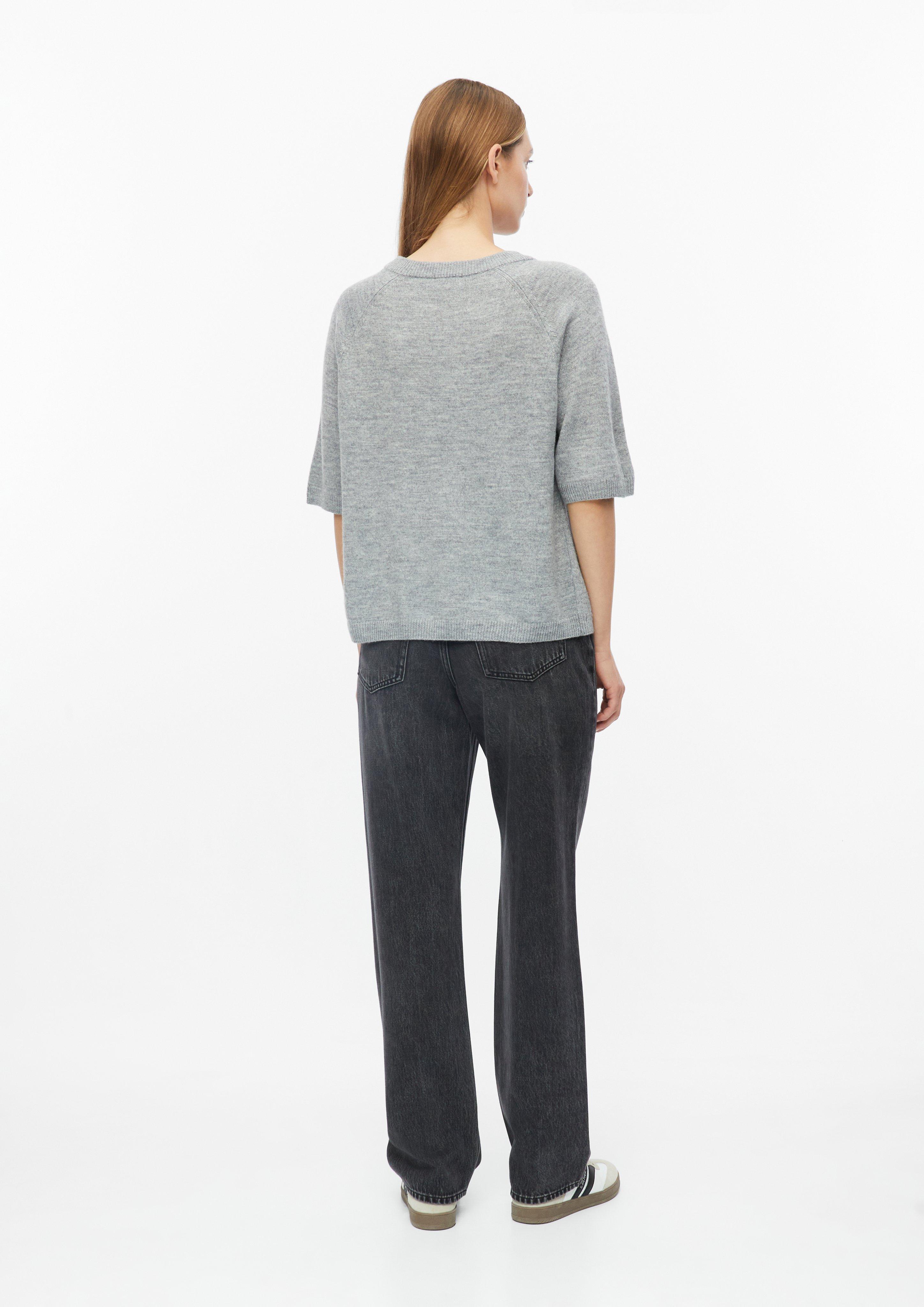 Women Knitted pullover in grey by s.Oliver