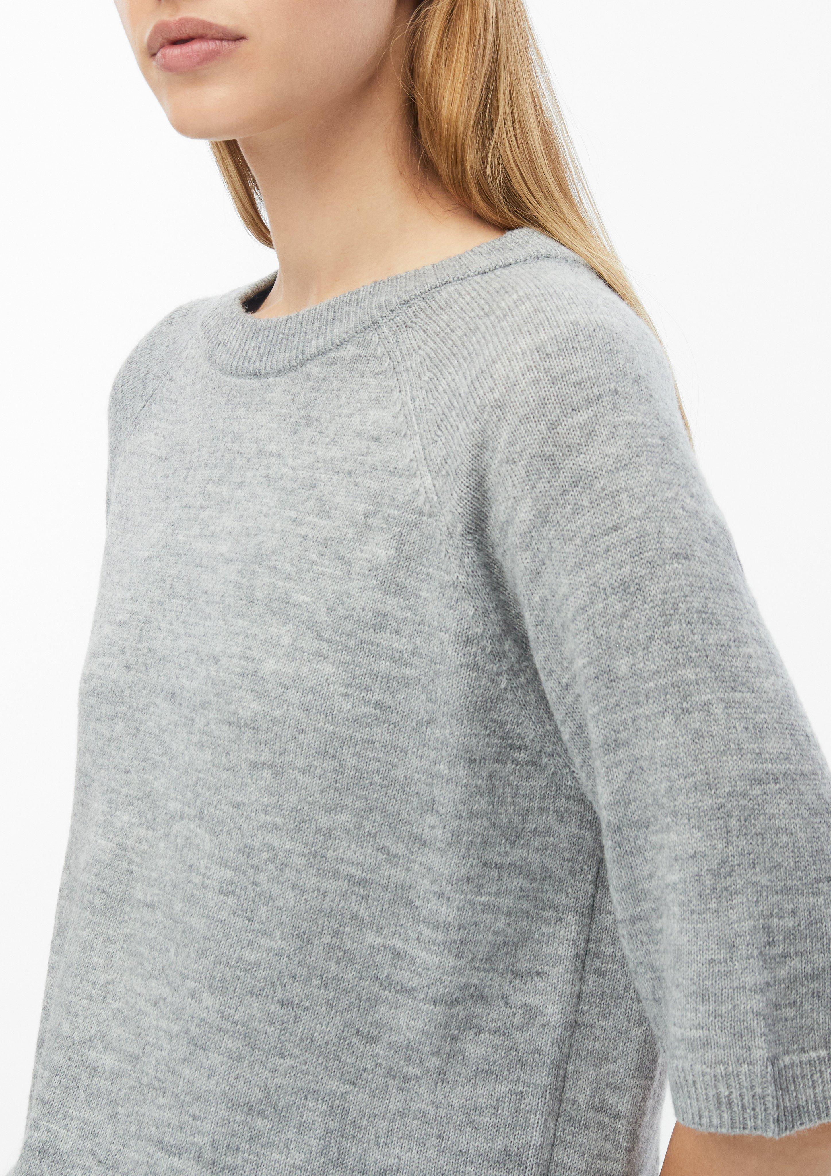Women Knitted pullover in grey by s.Oliver