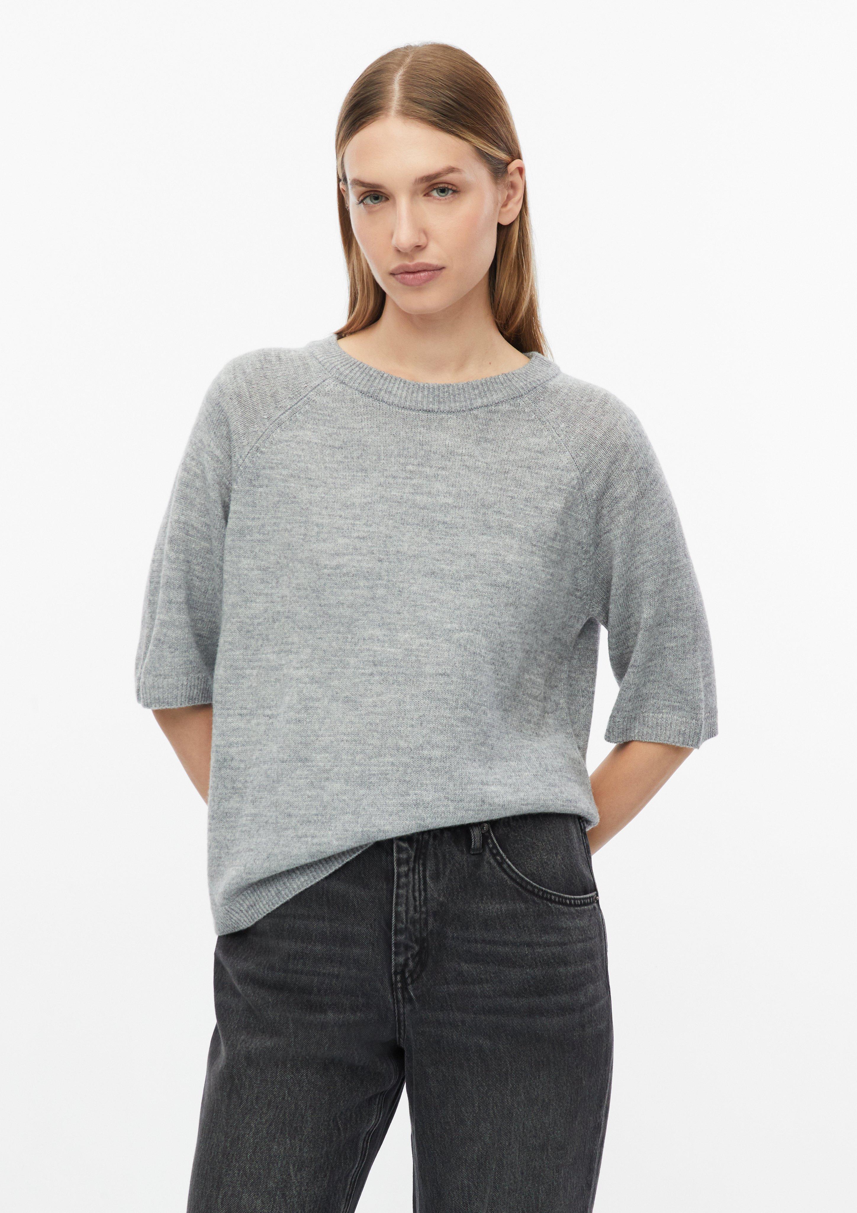 Women Knitted pullover in grey by s.Oliver