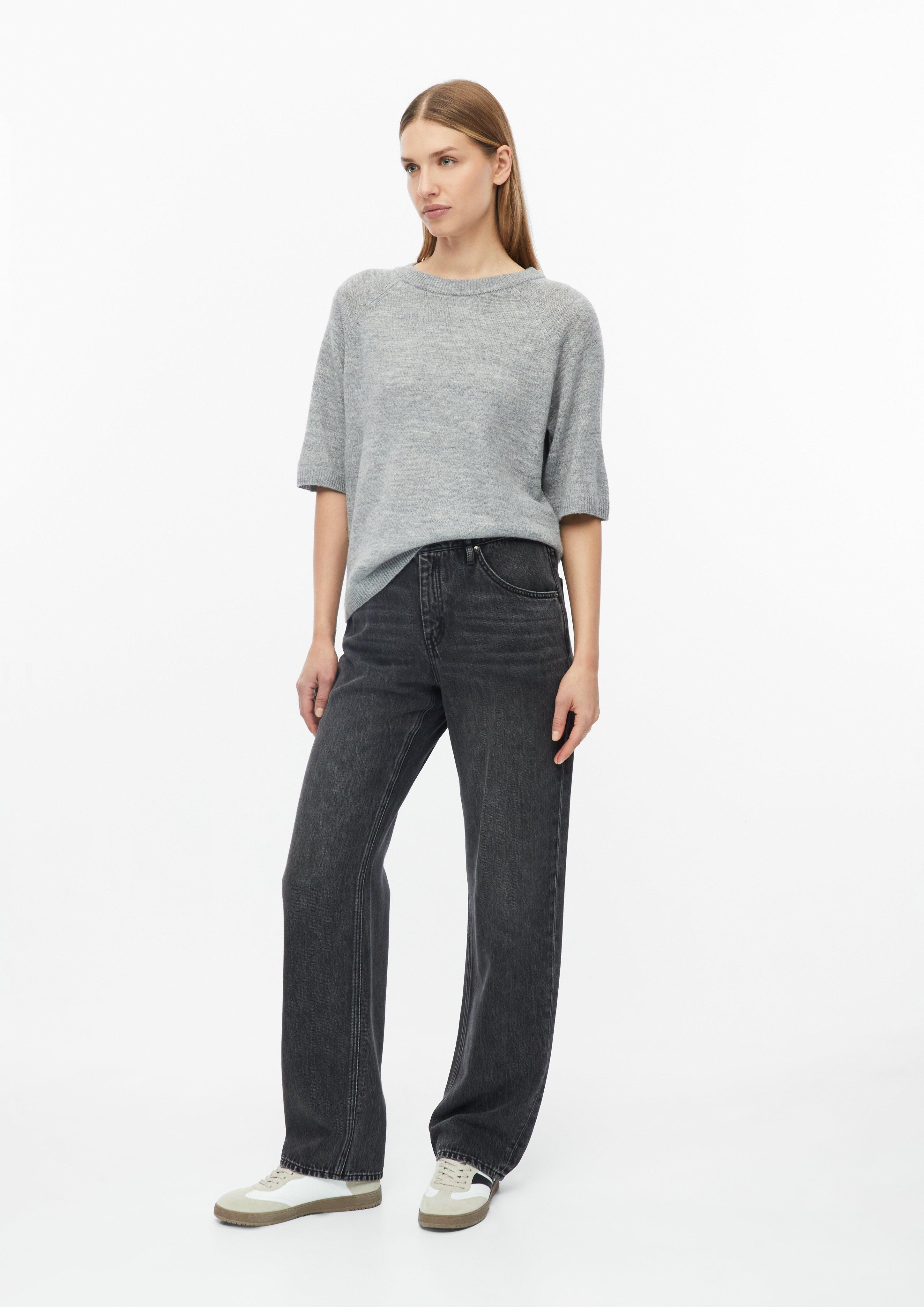 Women Knitted pullover in grey by s.Oliver