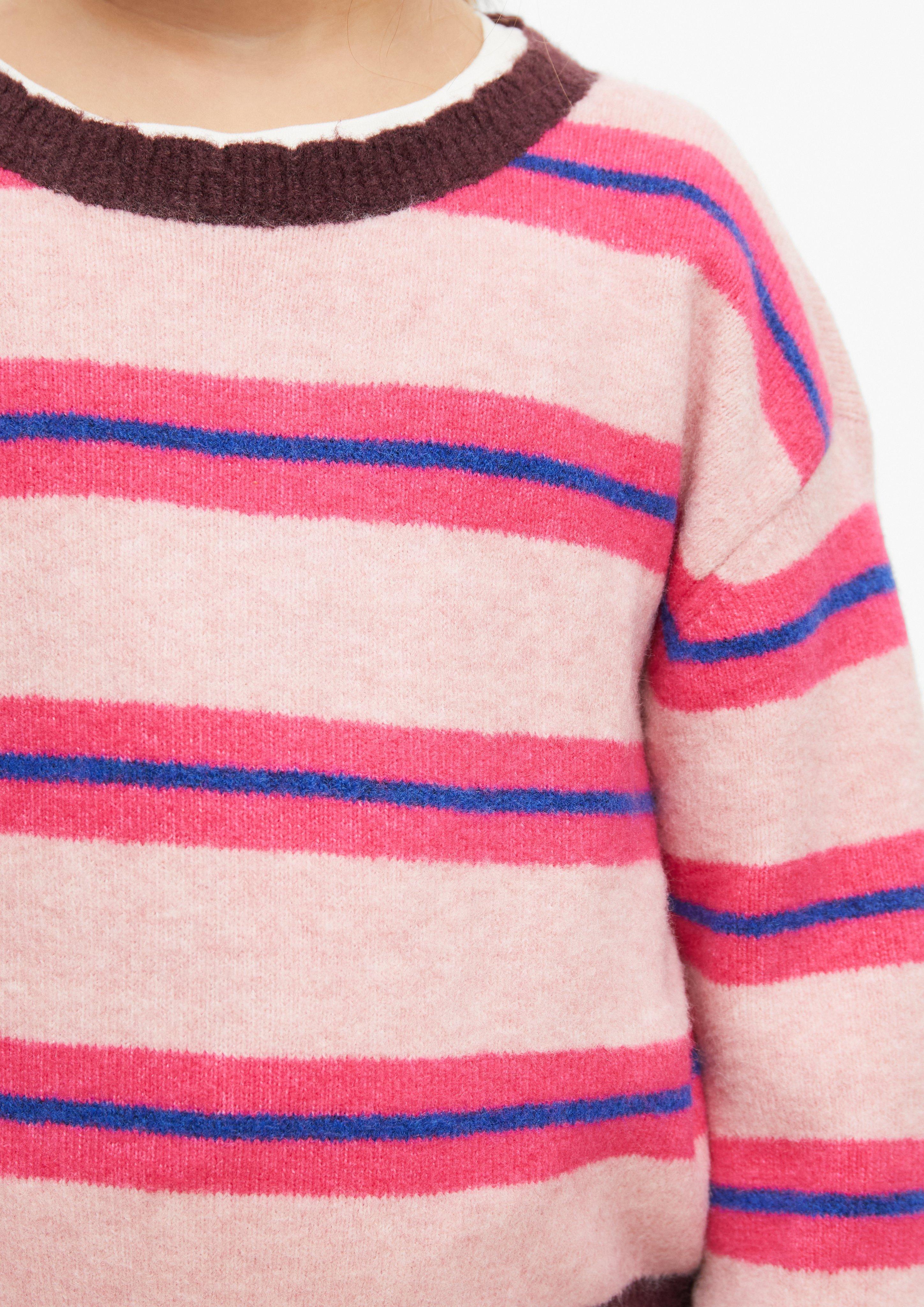 Junior Pull en maille douillette à la coupe ample en rose de s.Oliver