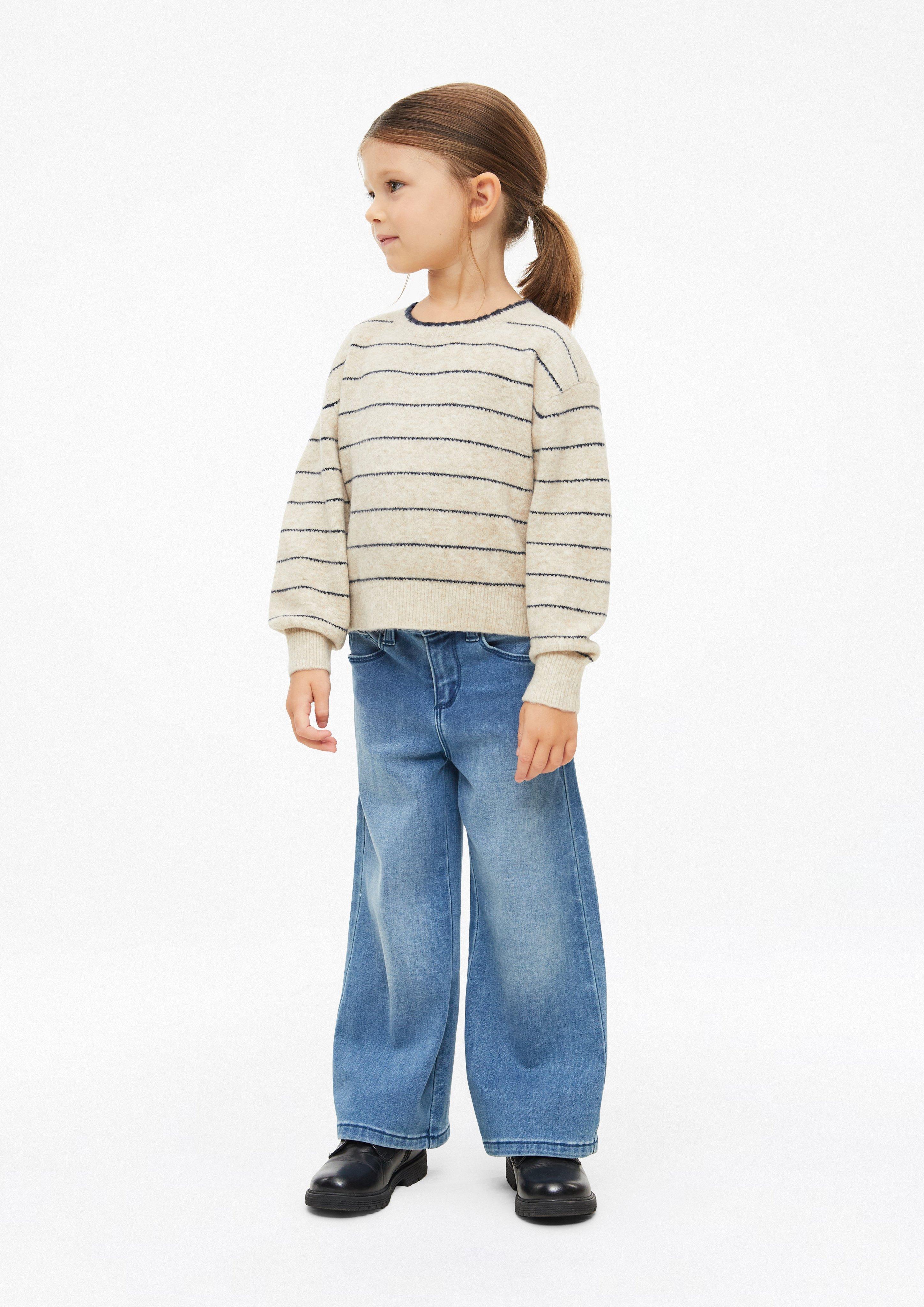 Dzieci Puszysty sweter z dzianiny Loose Fit w kolorze beżowy od s.Oliver