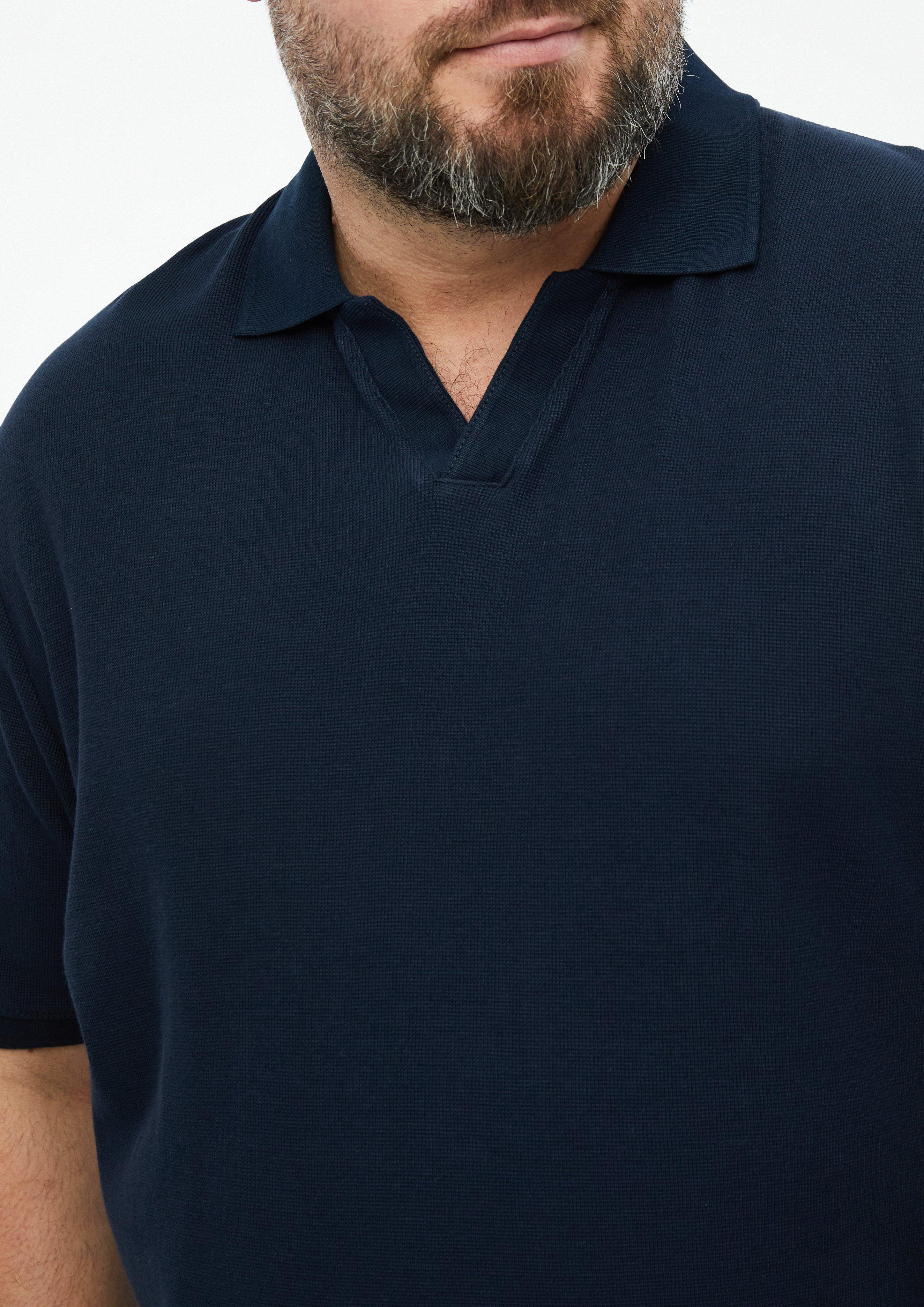 Pánové Strukturovaná polokošile s náplety v barvě modrá od s.Oliver Men Big Sizes
