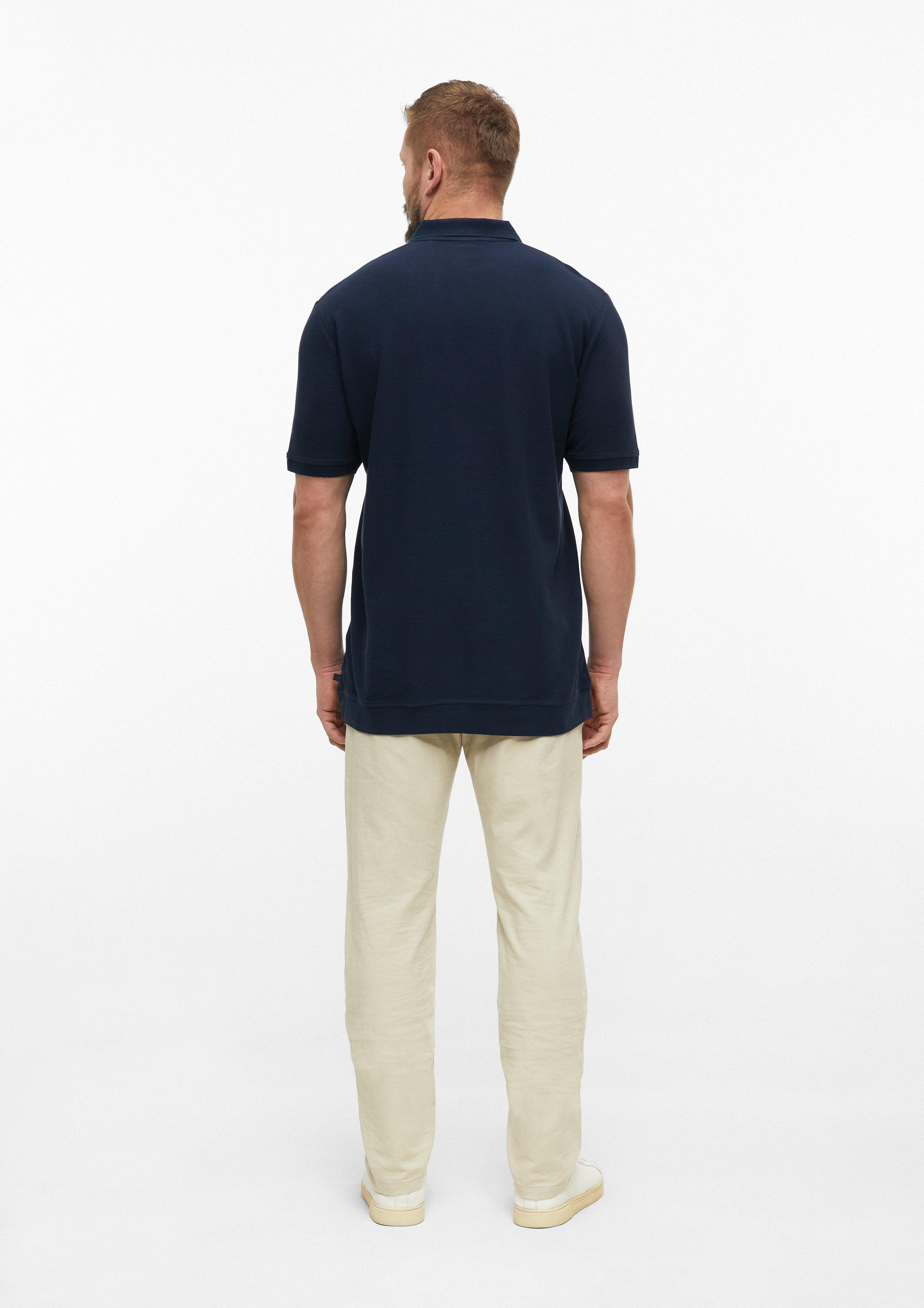 Herren Polo-Shirt in blau von s.Oliver Men Tall Sizes