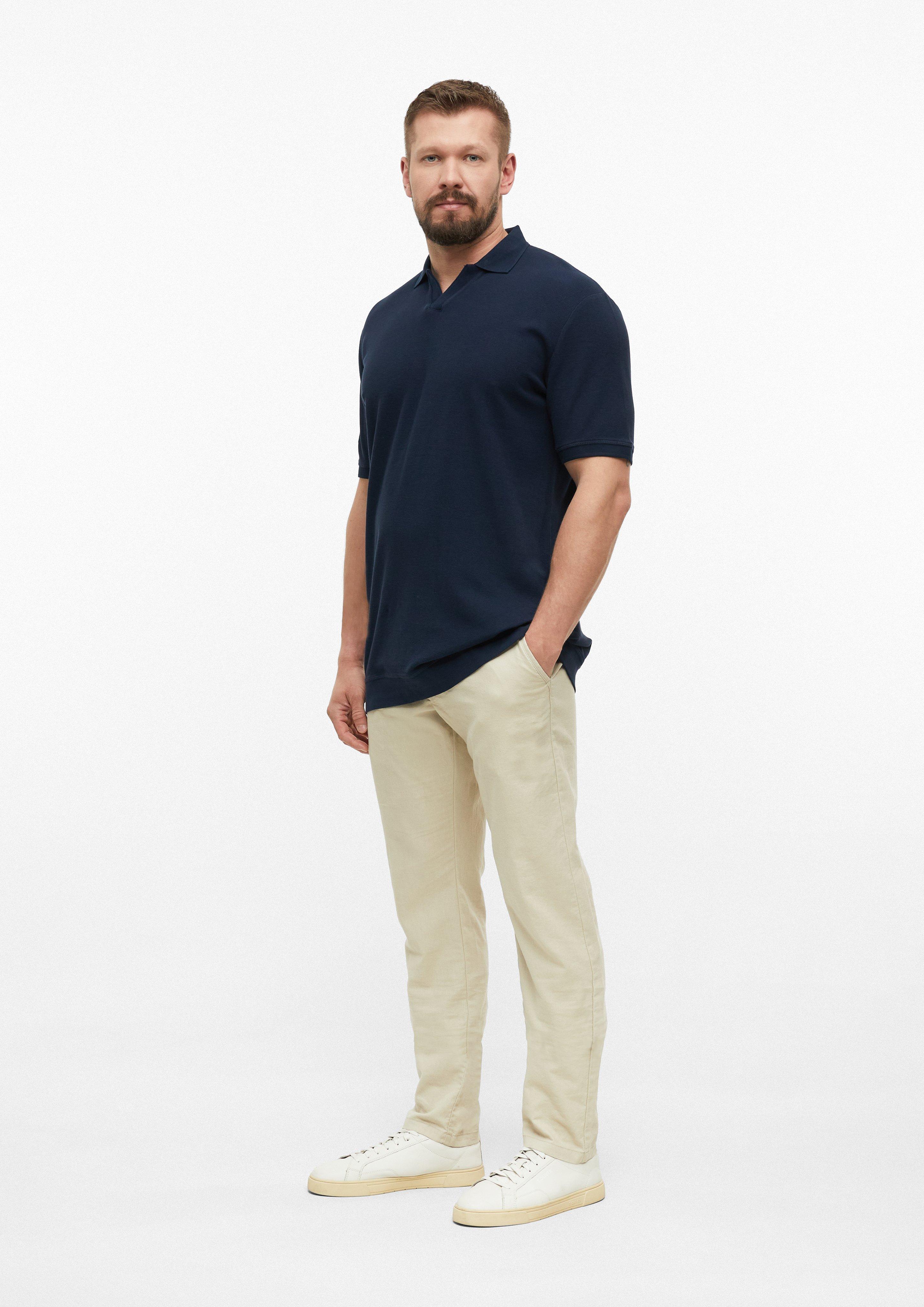 Moški Polo majica v barvi modra od s.Oliver Men Tall Sizes