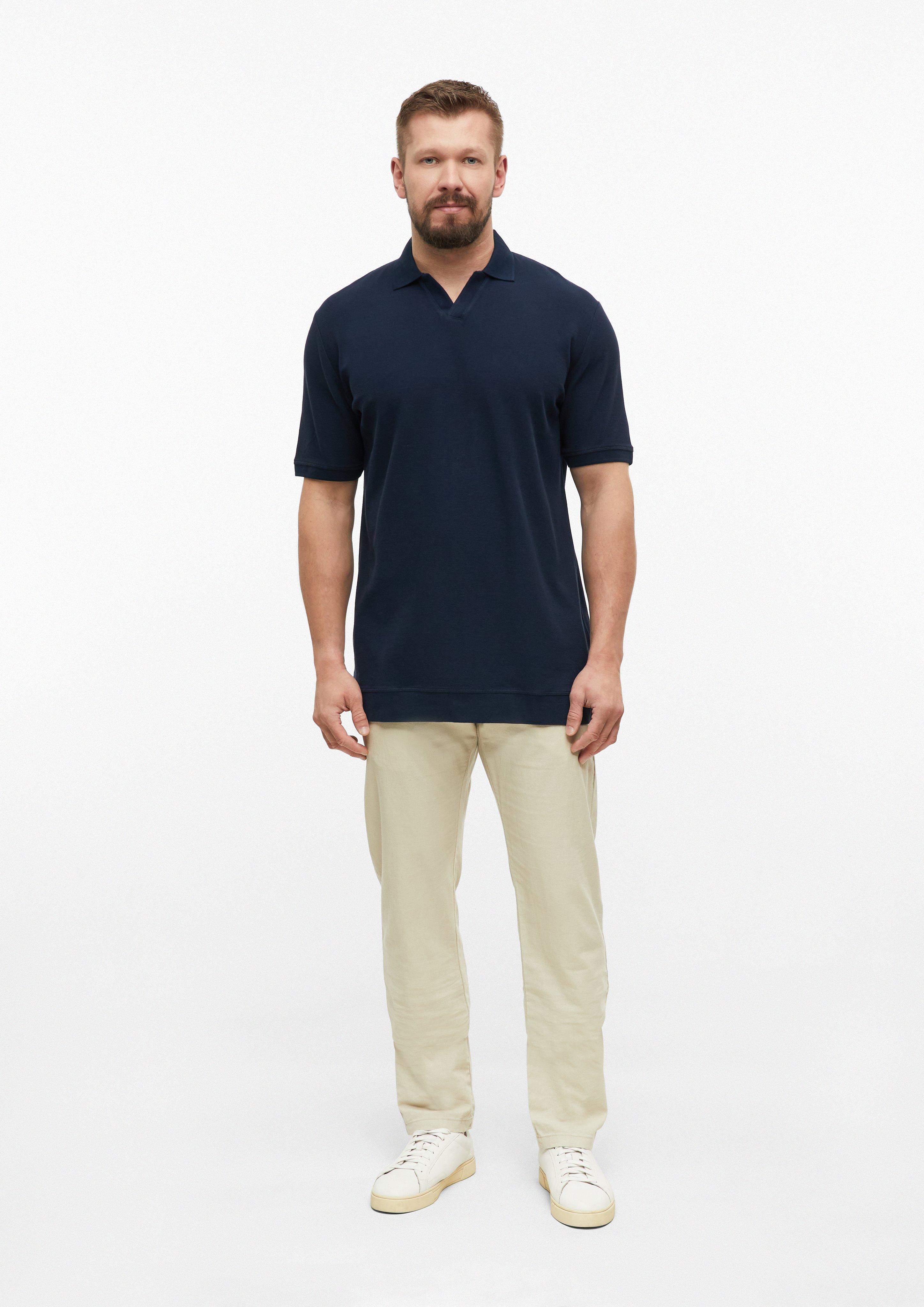 Moški Polo majica v barvi modra od s.Oliver Men Tall Sizes