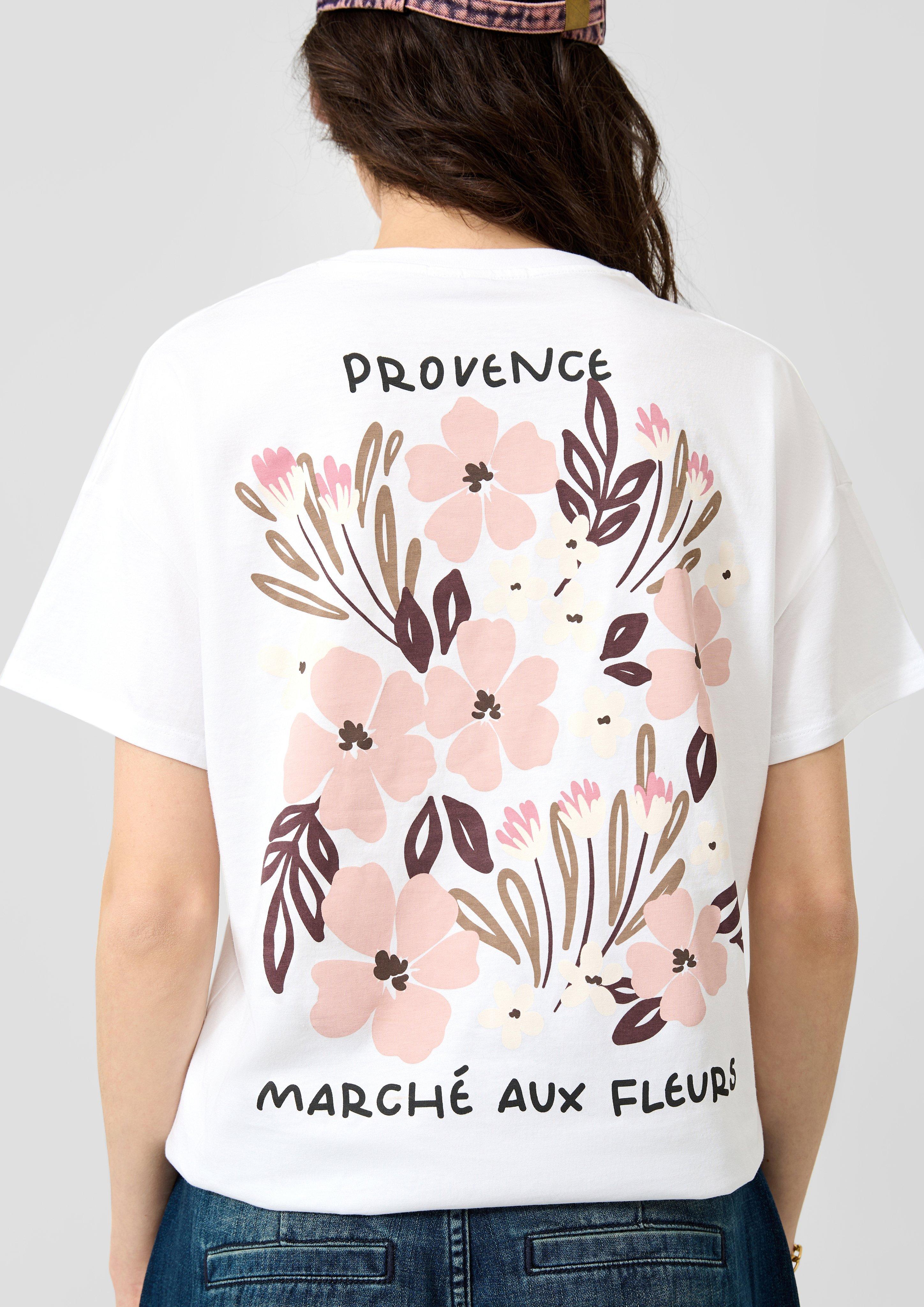 Women T-Shirt in white by QS