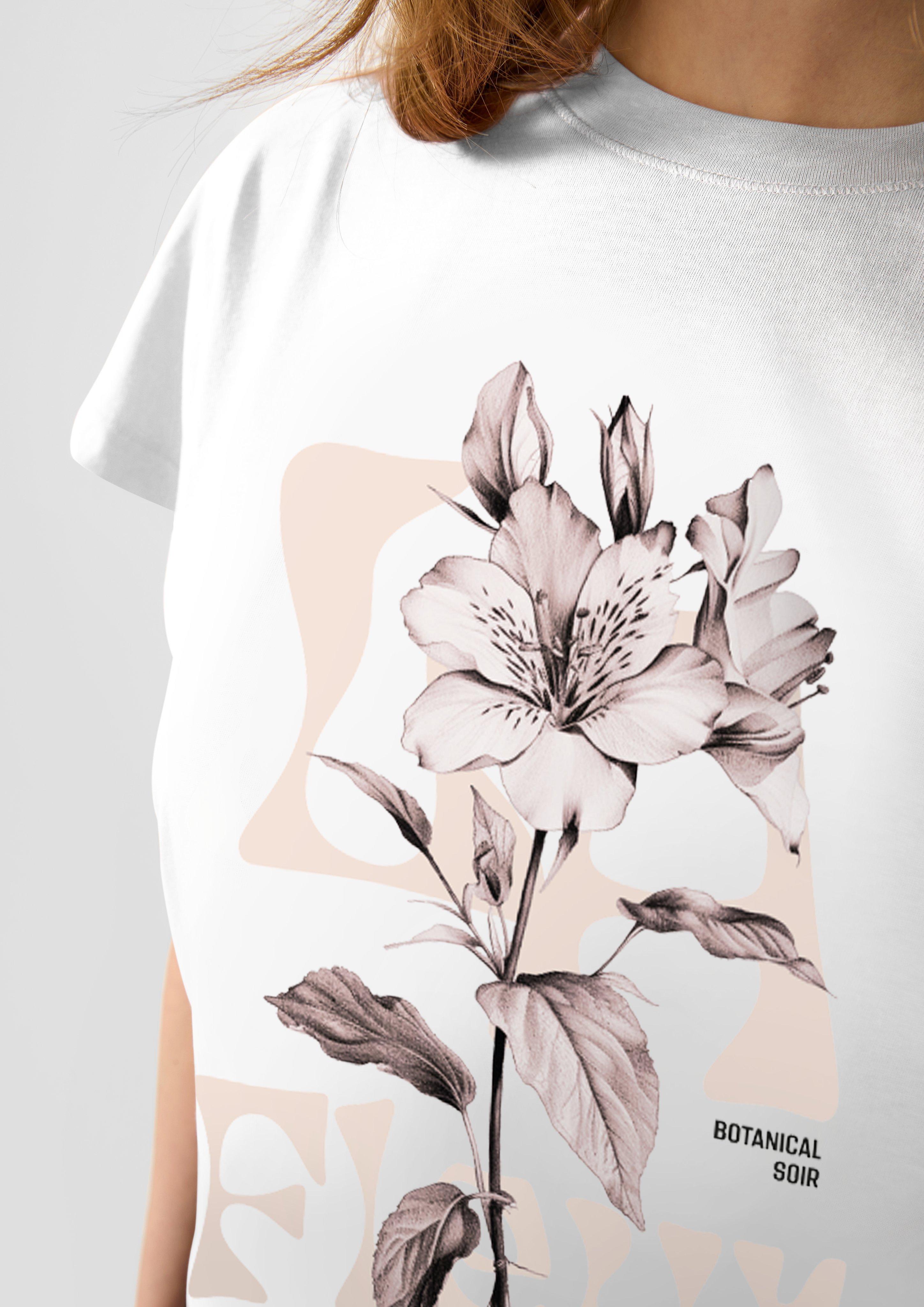 Women T-Shirt in white by QS