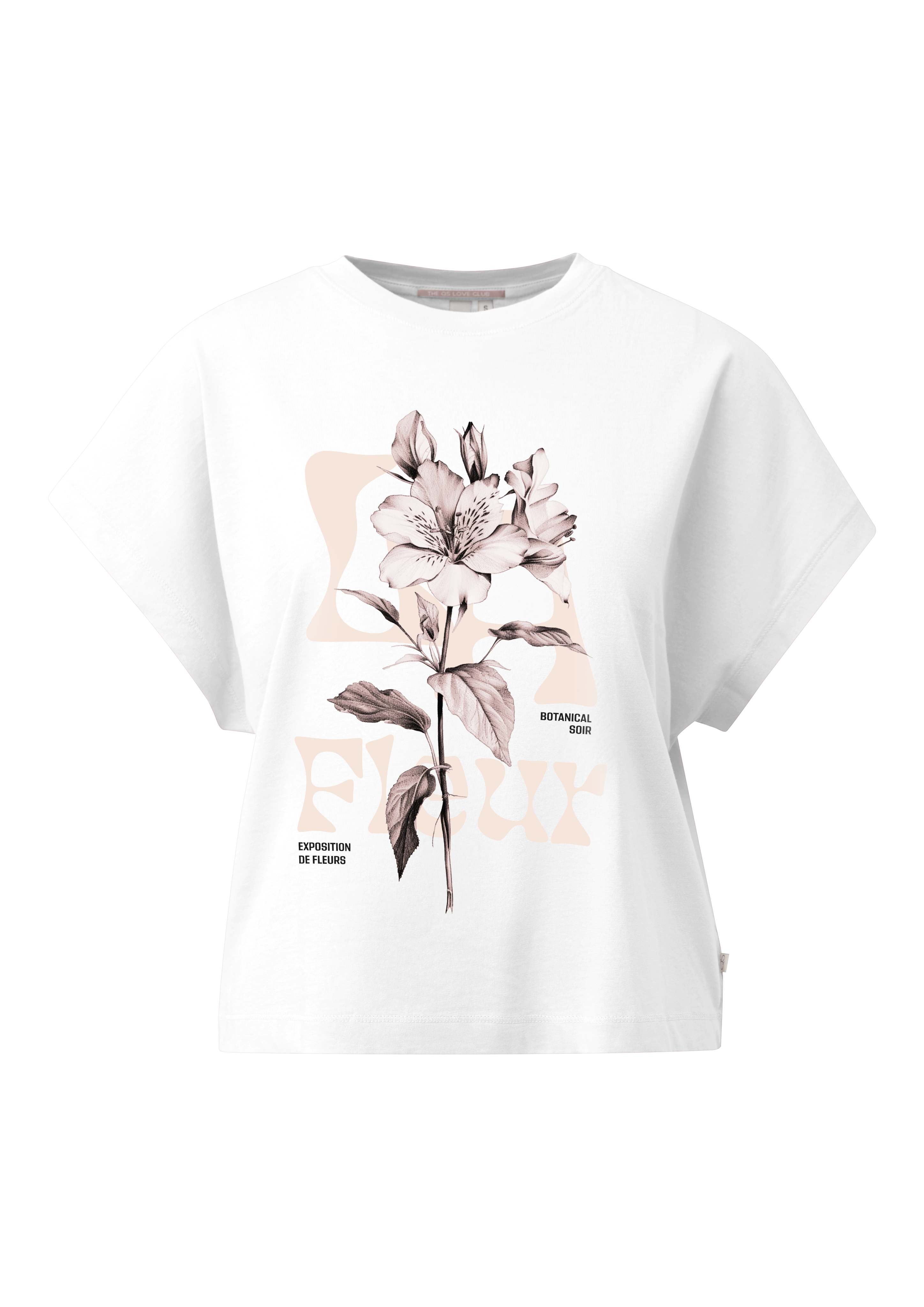 Katoenen shirt met frontprint