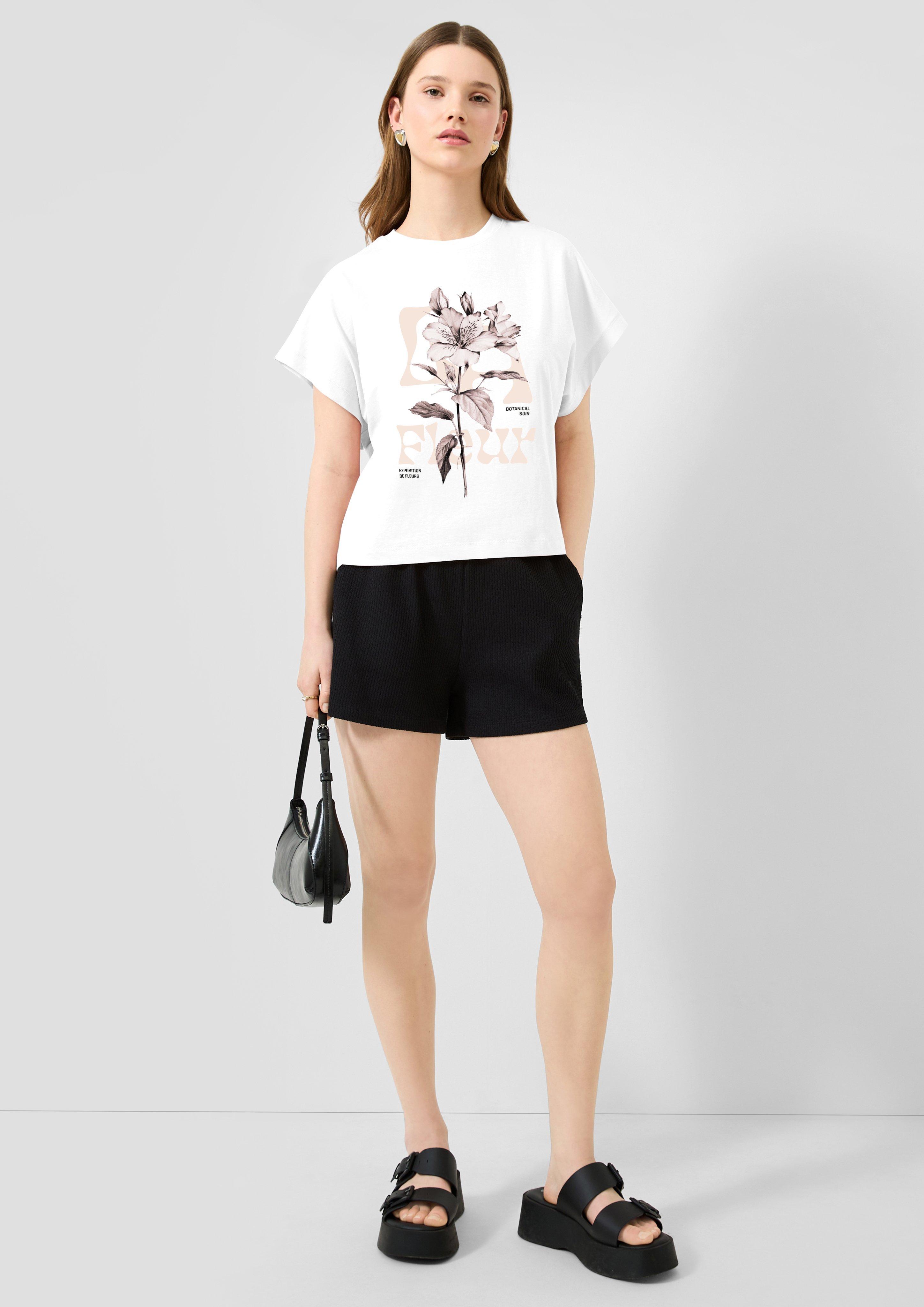 Women T-Shirt in white by QS