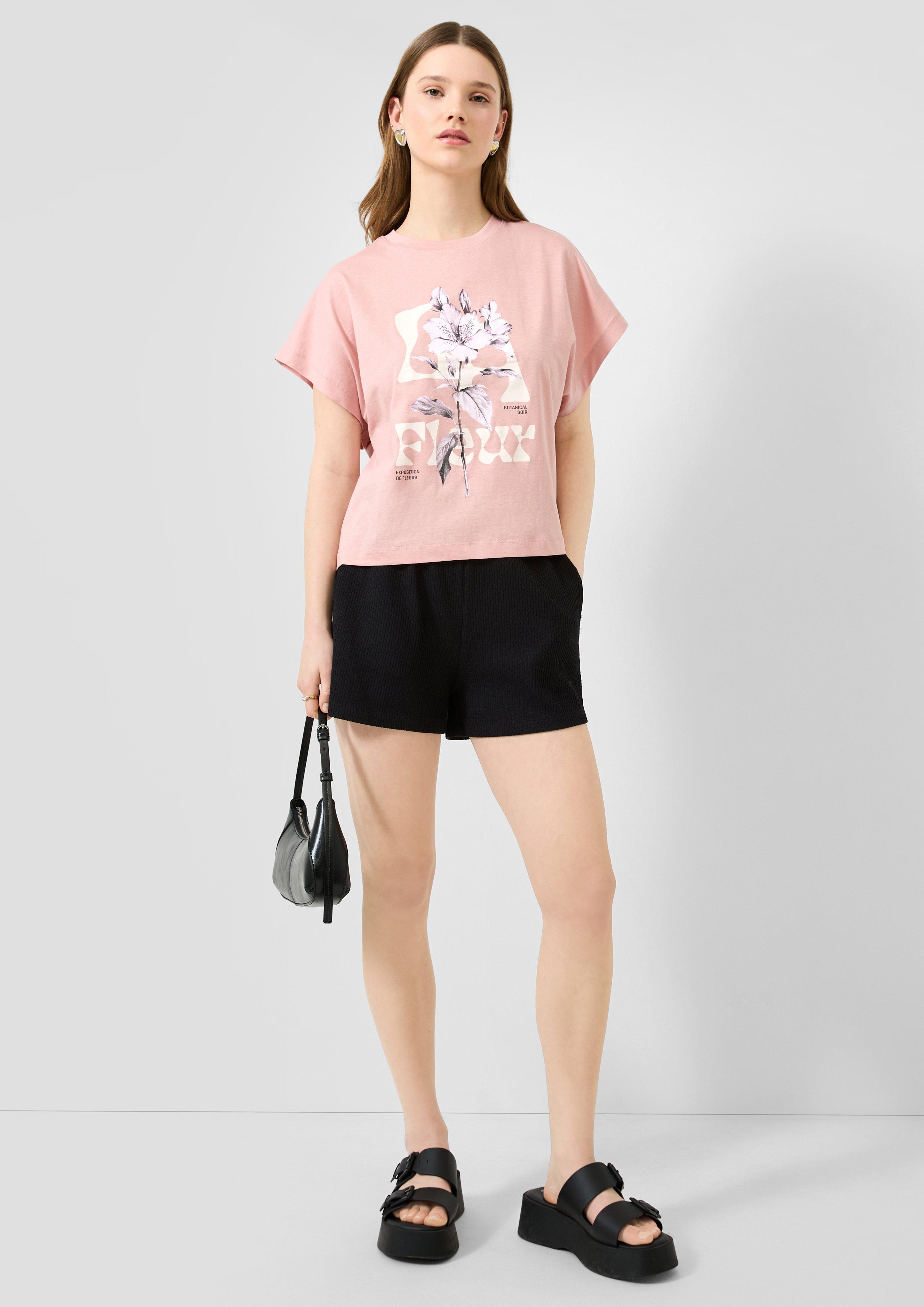 Women T-Shirt in pink by QS