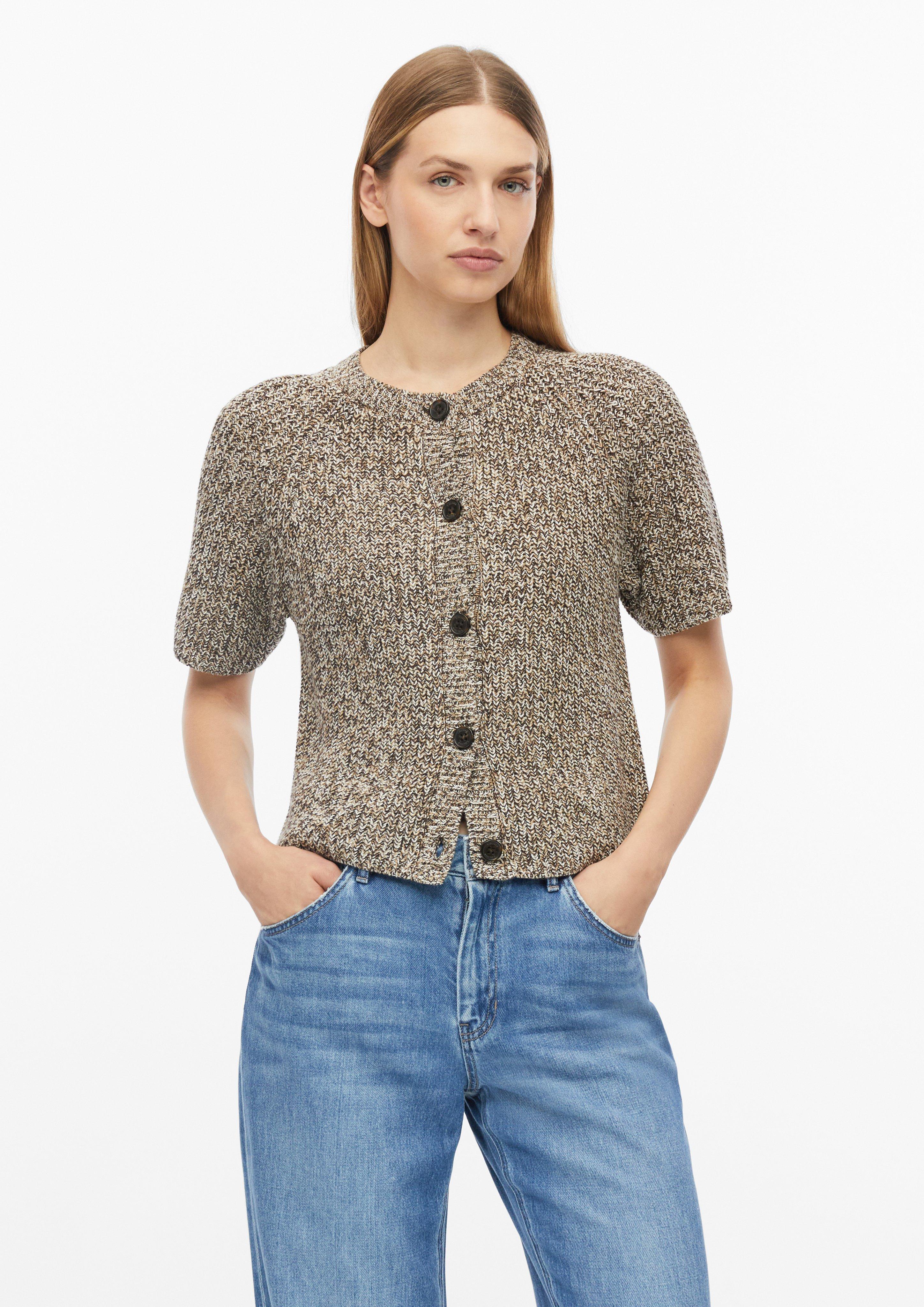 Femmes Veste en tricot en brun de s.Oliver
