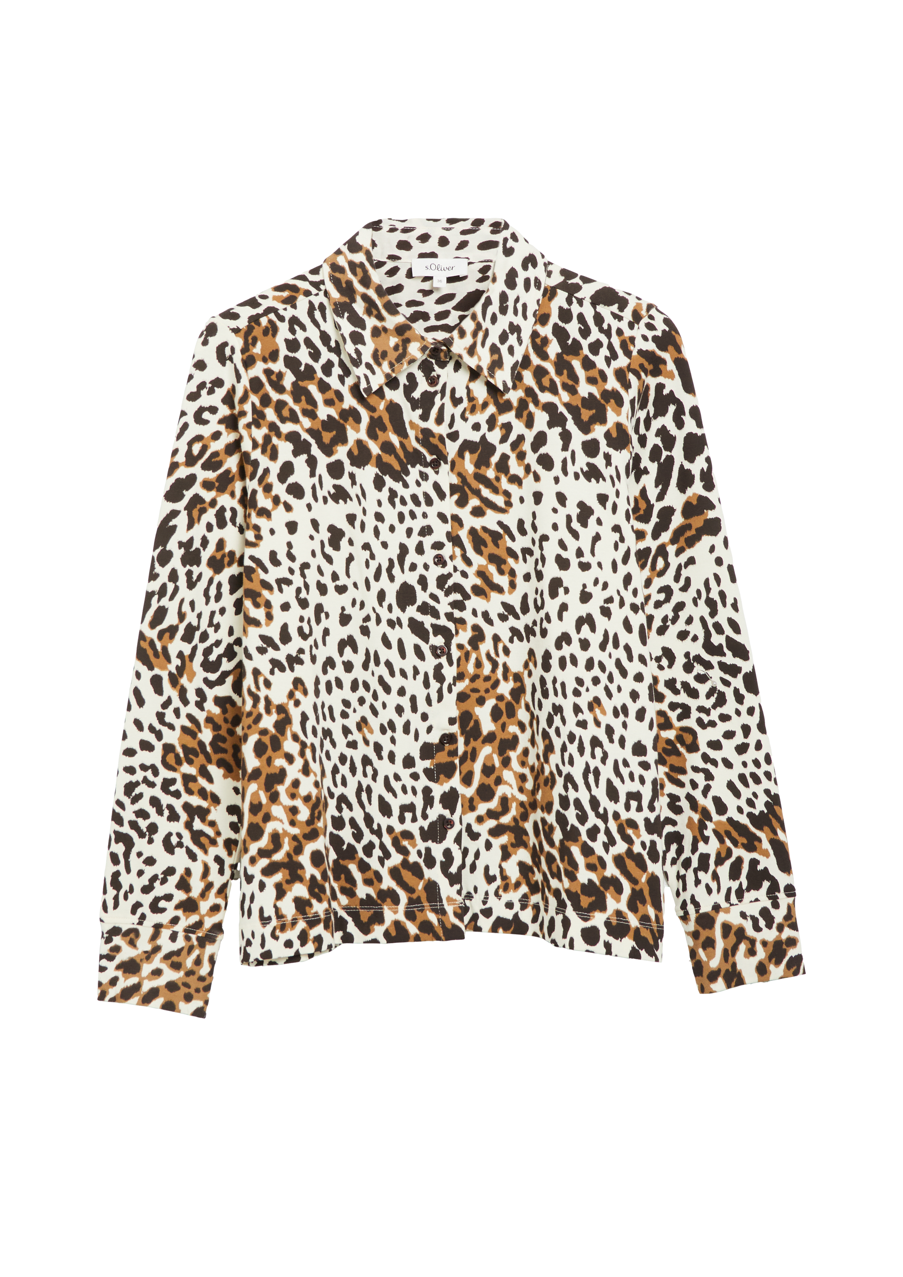 Elastische jerseyblouse