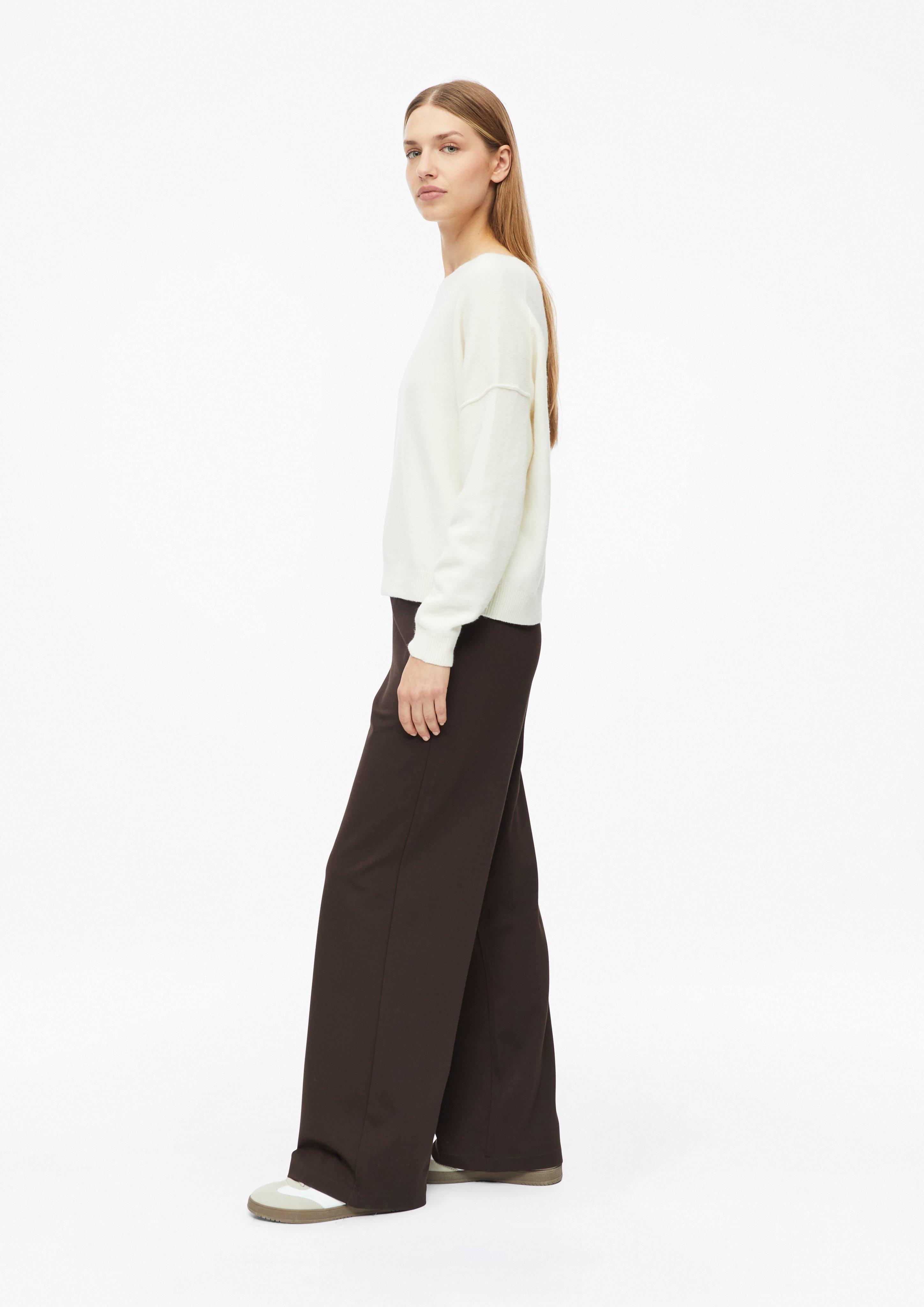 Dames Zachte gebreide trui in oversized model in beige van s.Oliver