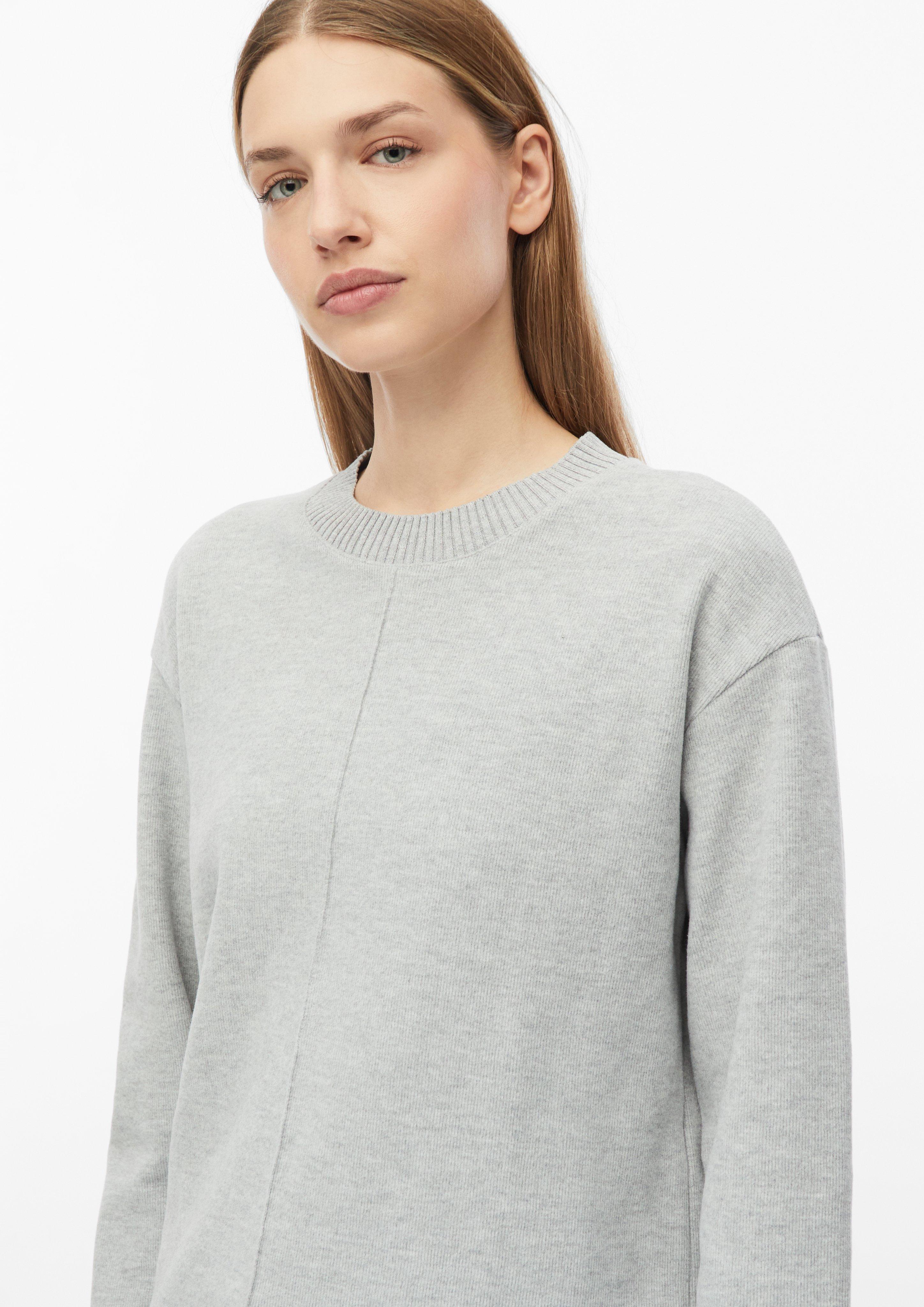 Women Brushed Sweatshirt in a Relaxed Fit in grey by s.Oliver