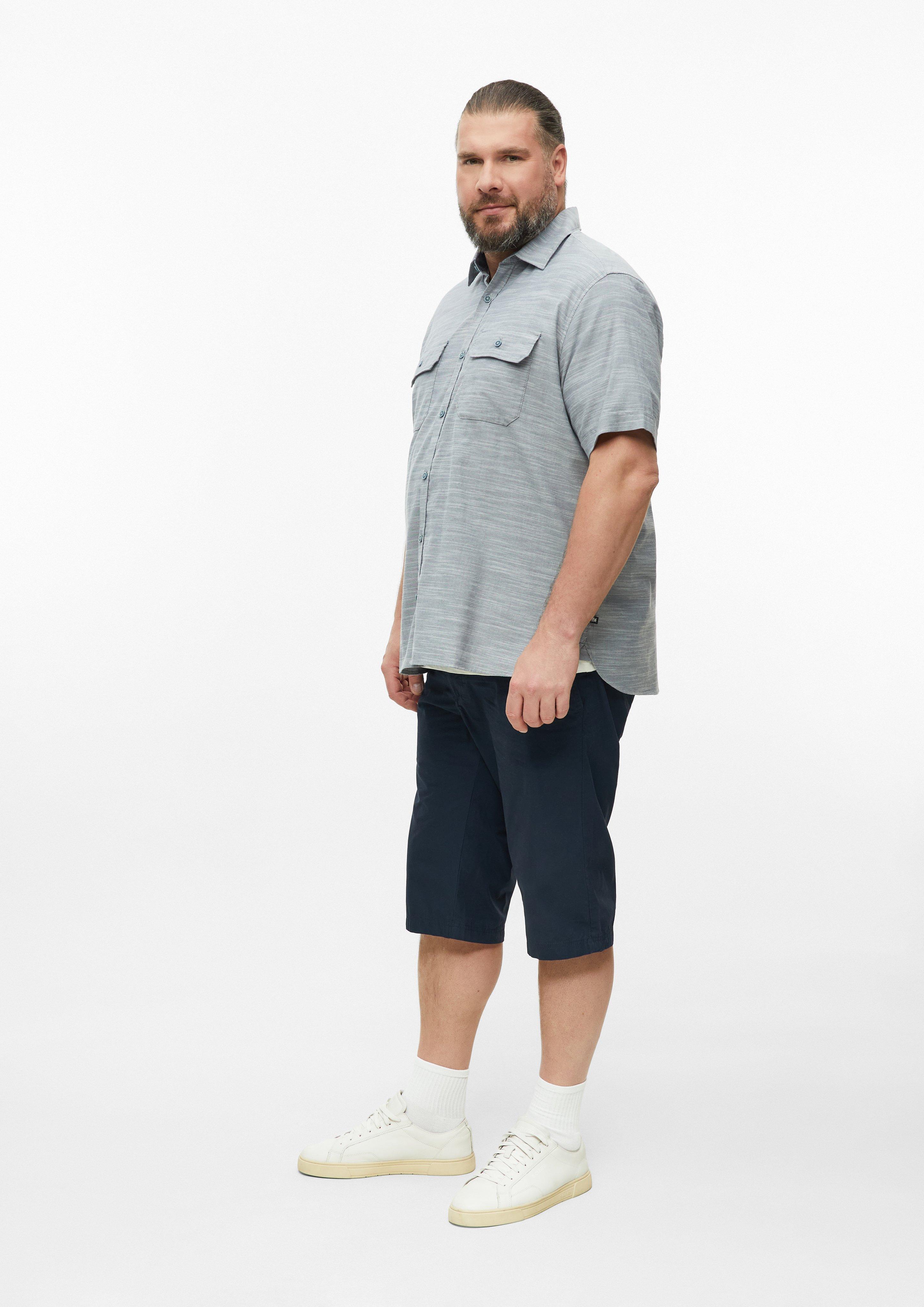 Heren Shirt in blauw van s.Oliver Men Big Sizes
