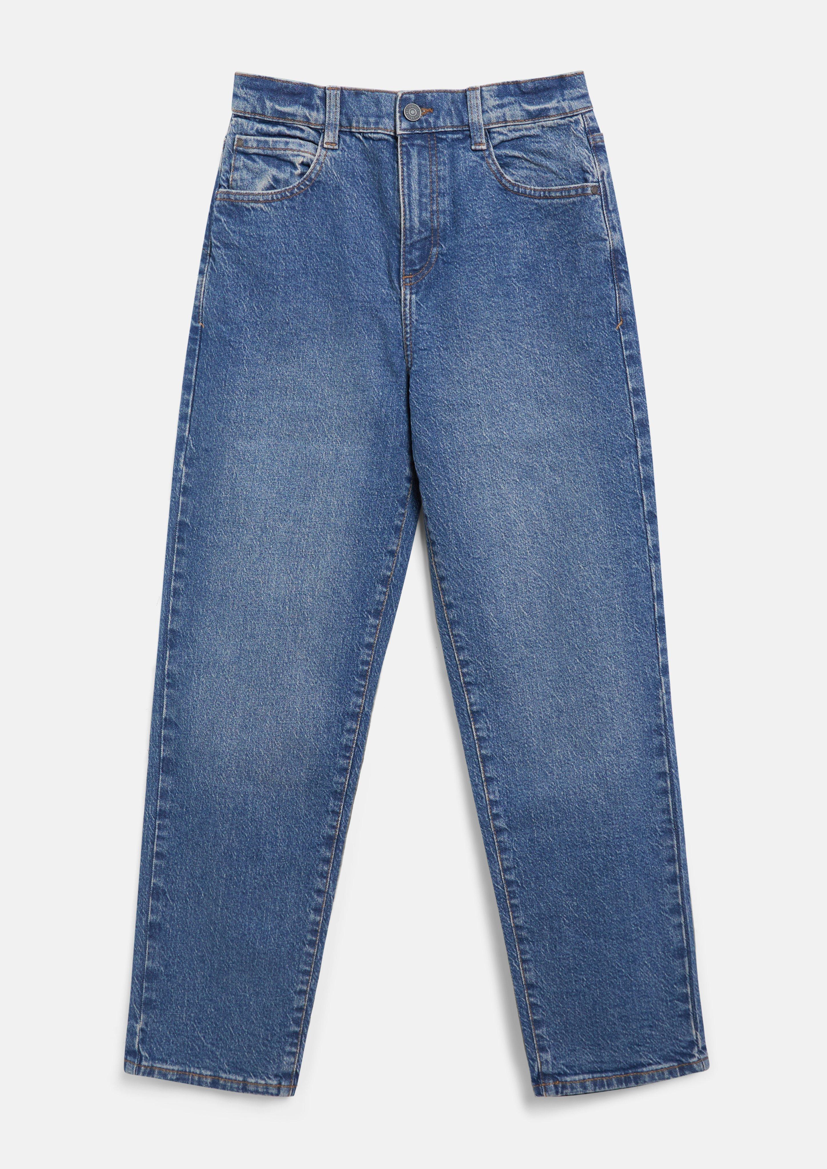 Junior Jeans Toni / Relaxed Fit / Mid Rise / Tapered Leg in blauw van s.Oliver