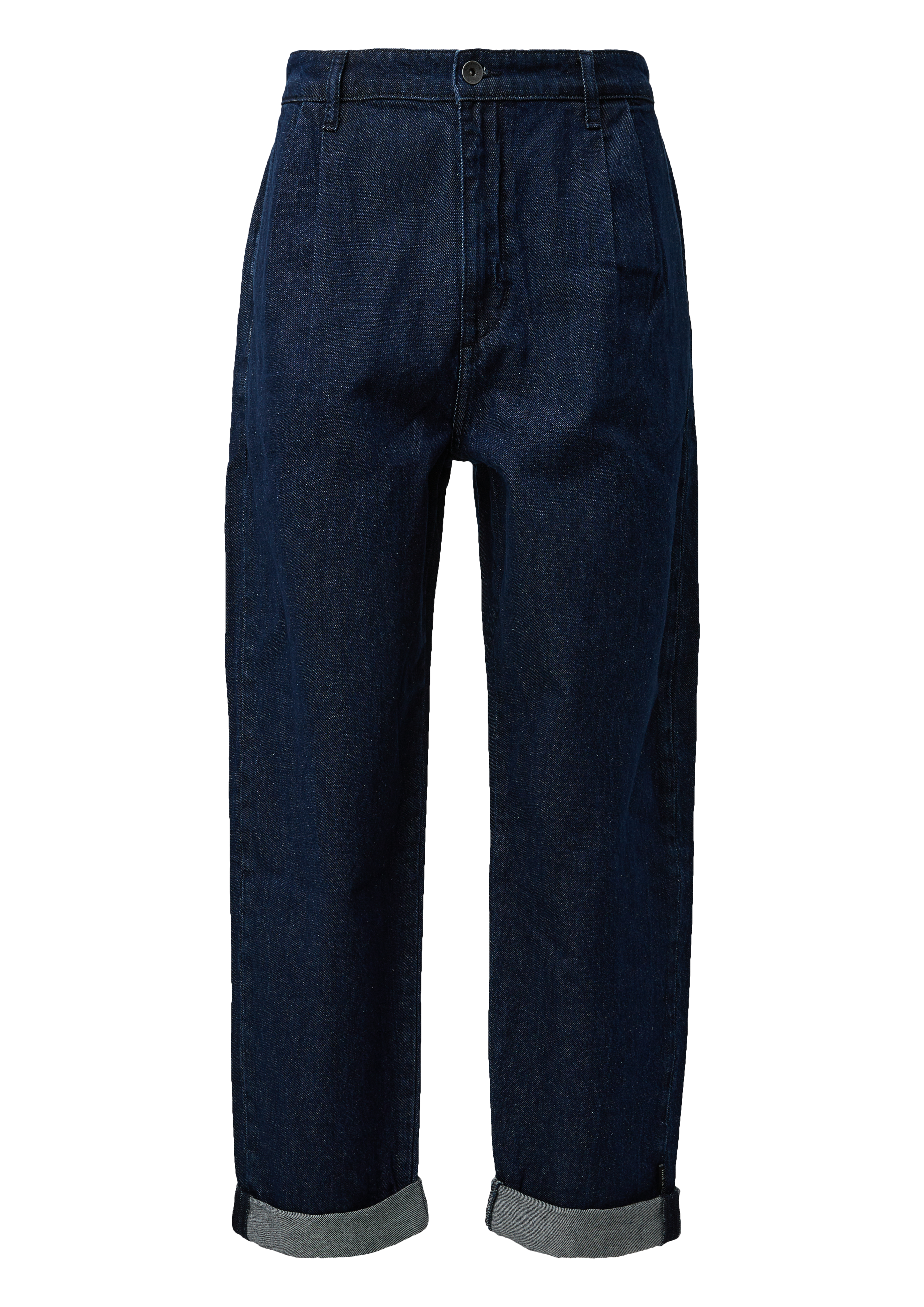 Bundfalten-Denim