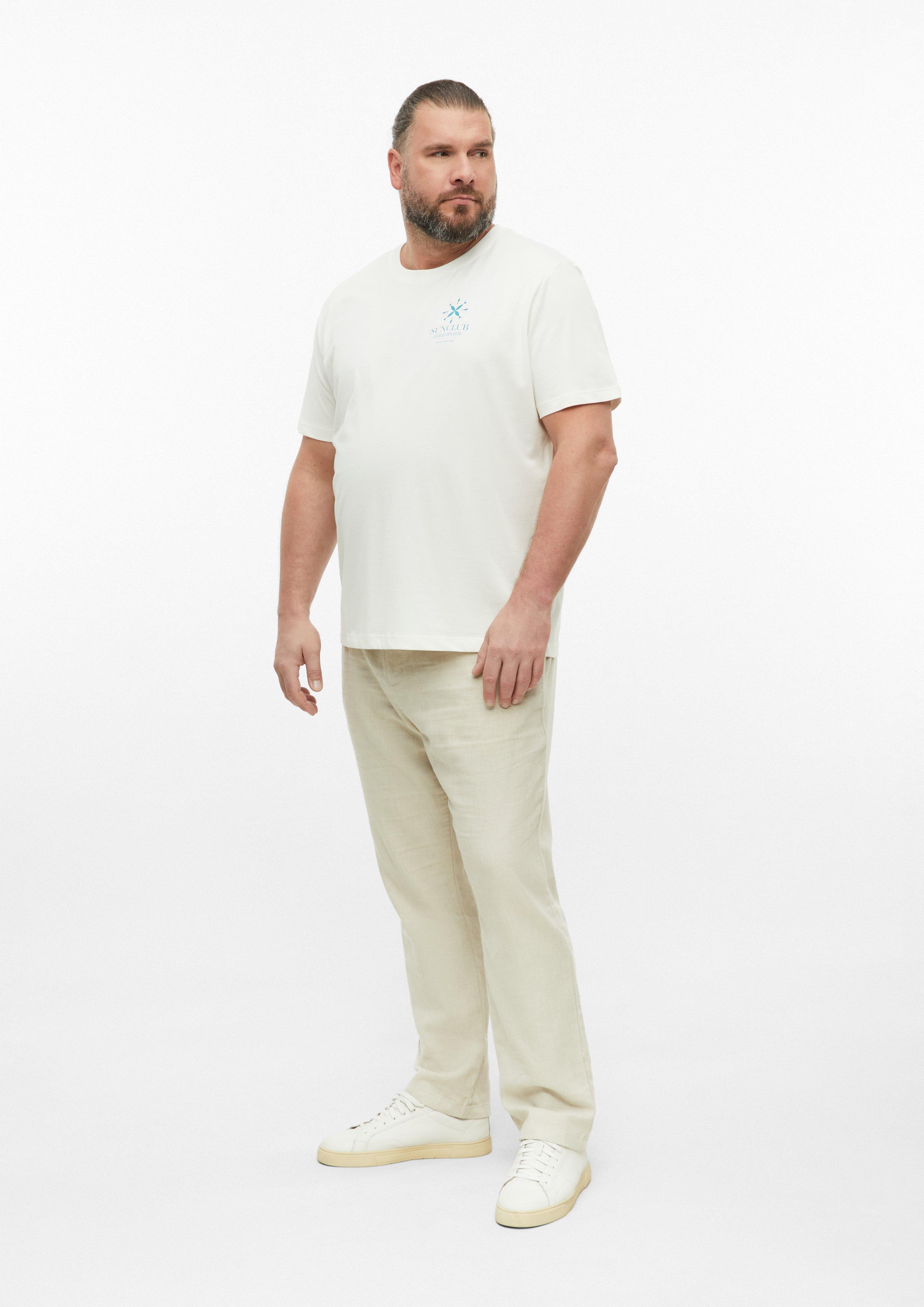 Pánové Tričko v barvě krémová od s.Oliver Men Big Sizes