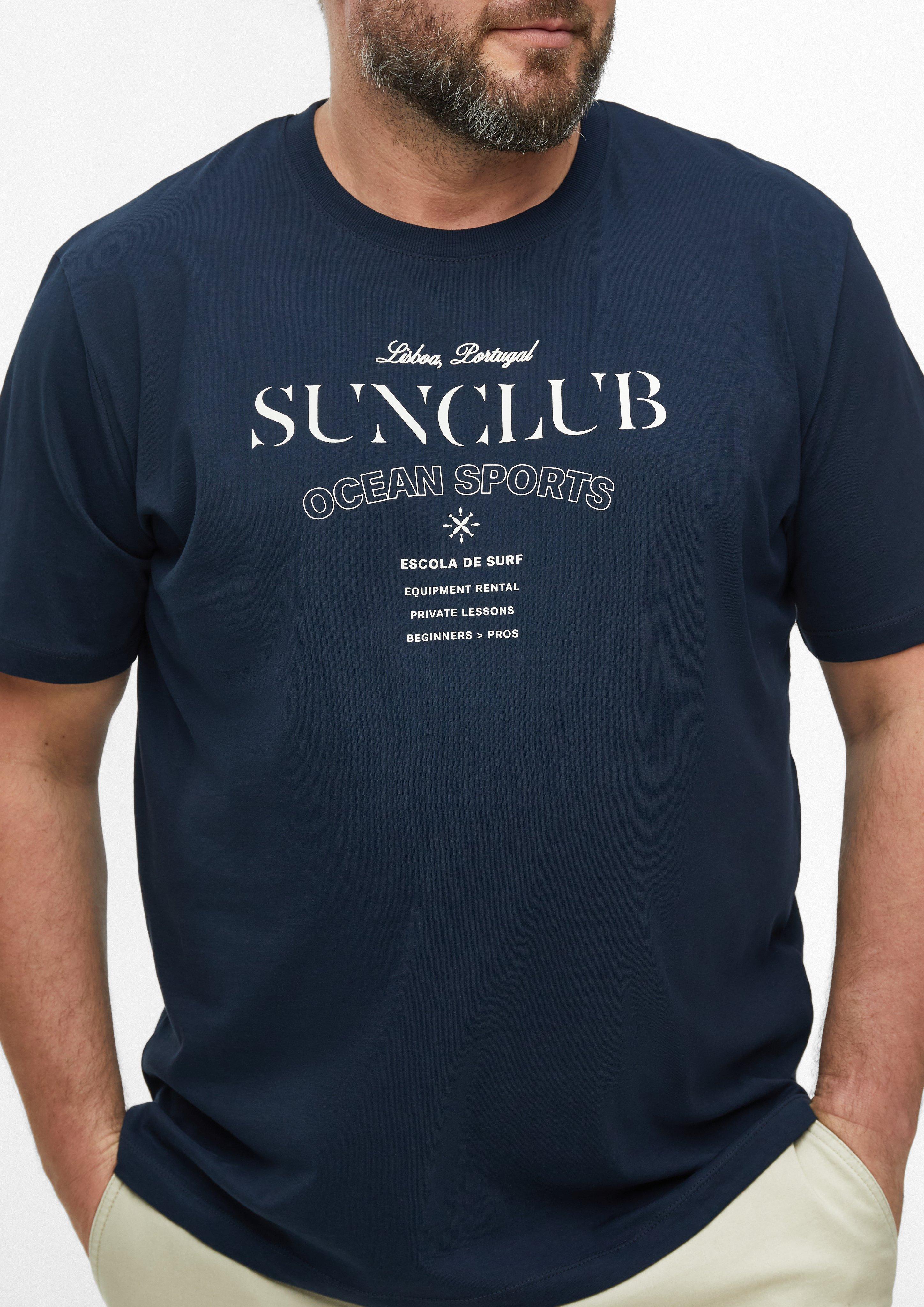 Heren T-Shirt in blauw van s.Oliver Men Big Sizes
