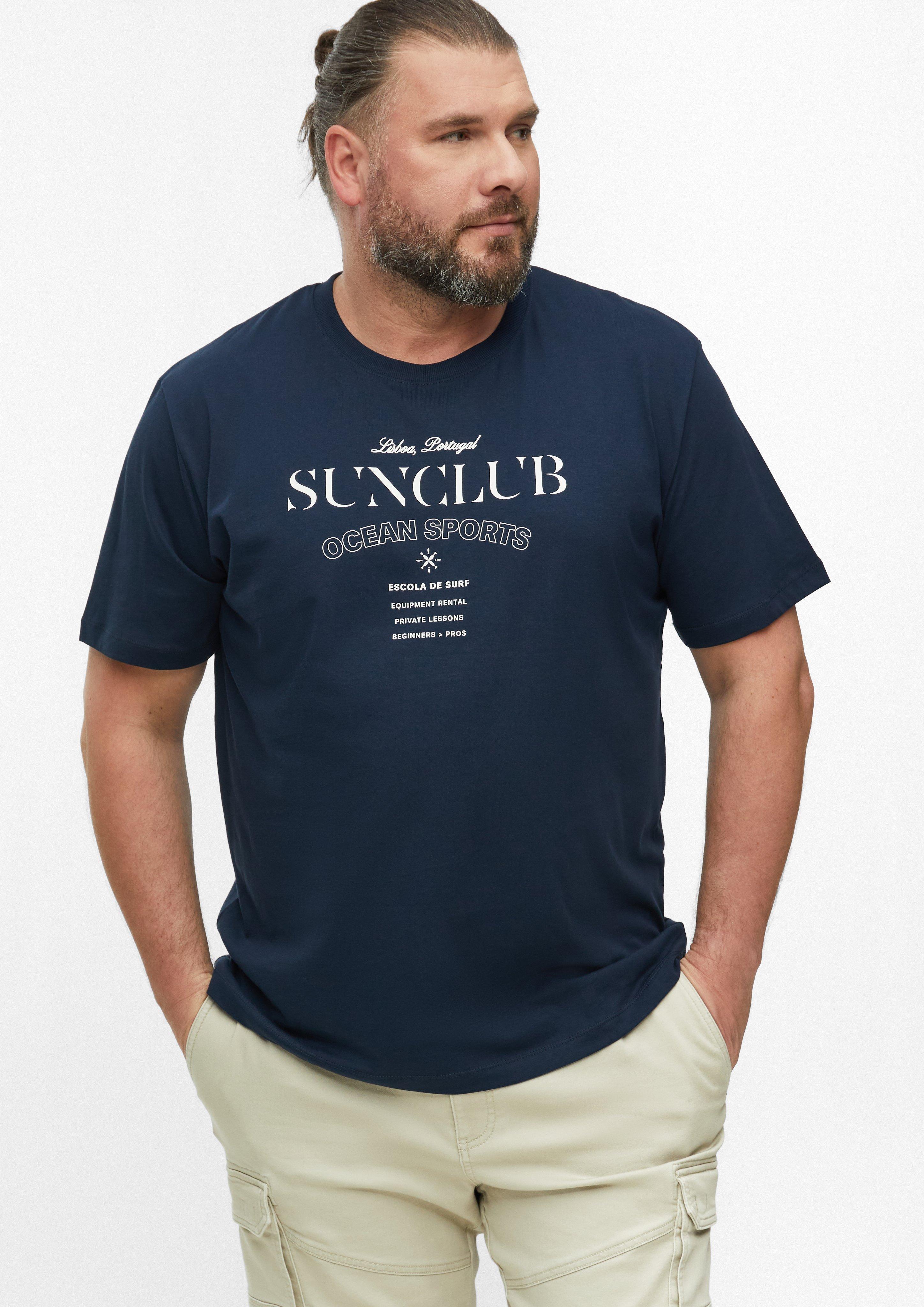Heren T-Shirt in blauw van s.Oliver Men Big Sizes