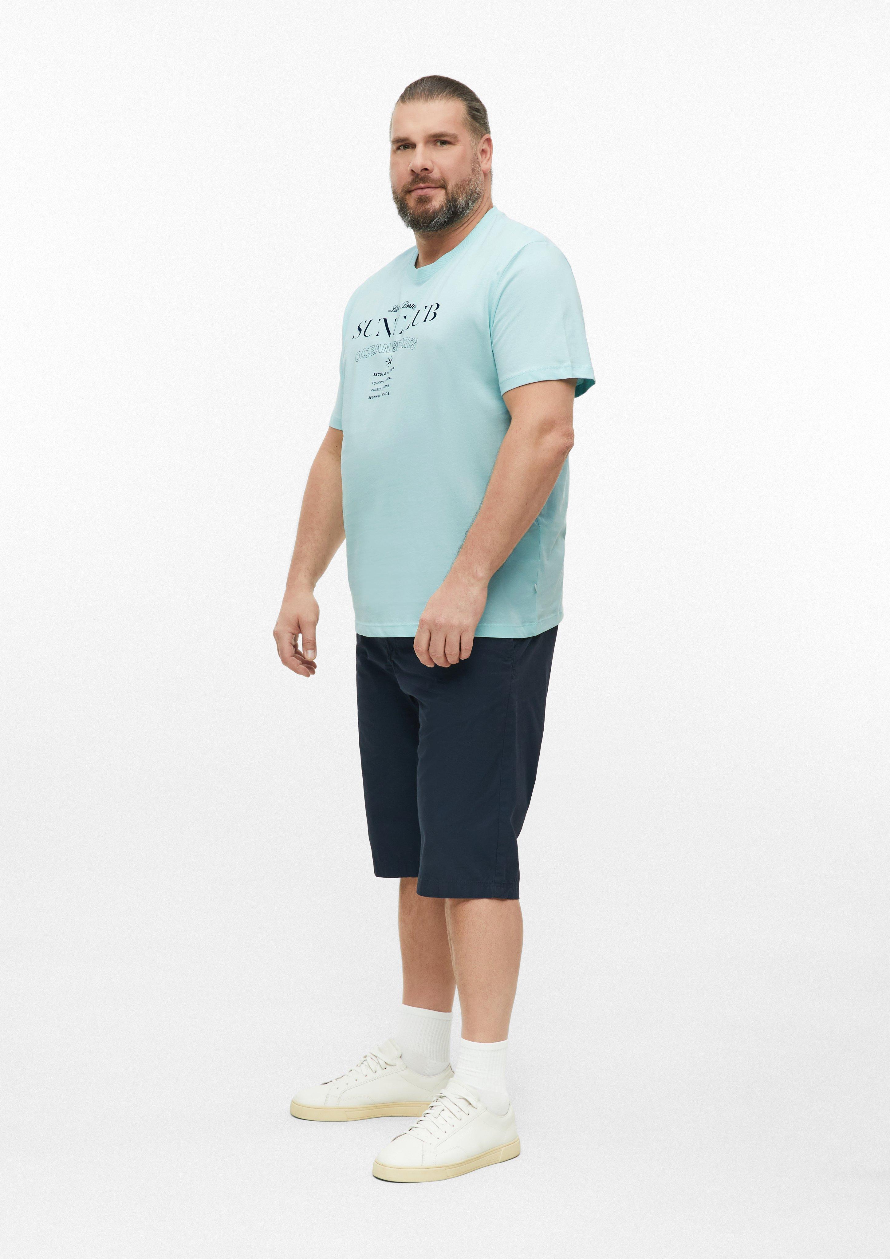 Pánové Tričko v barvě tyrkysová od s.Oliver Men Big Sizes