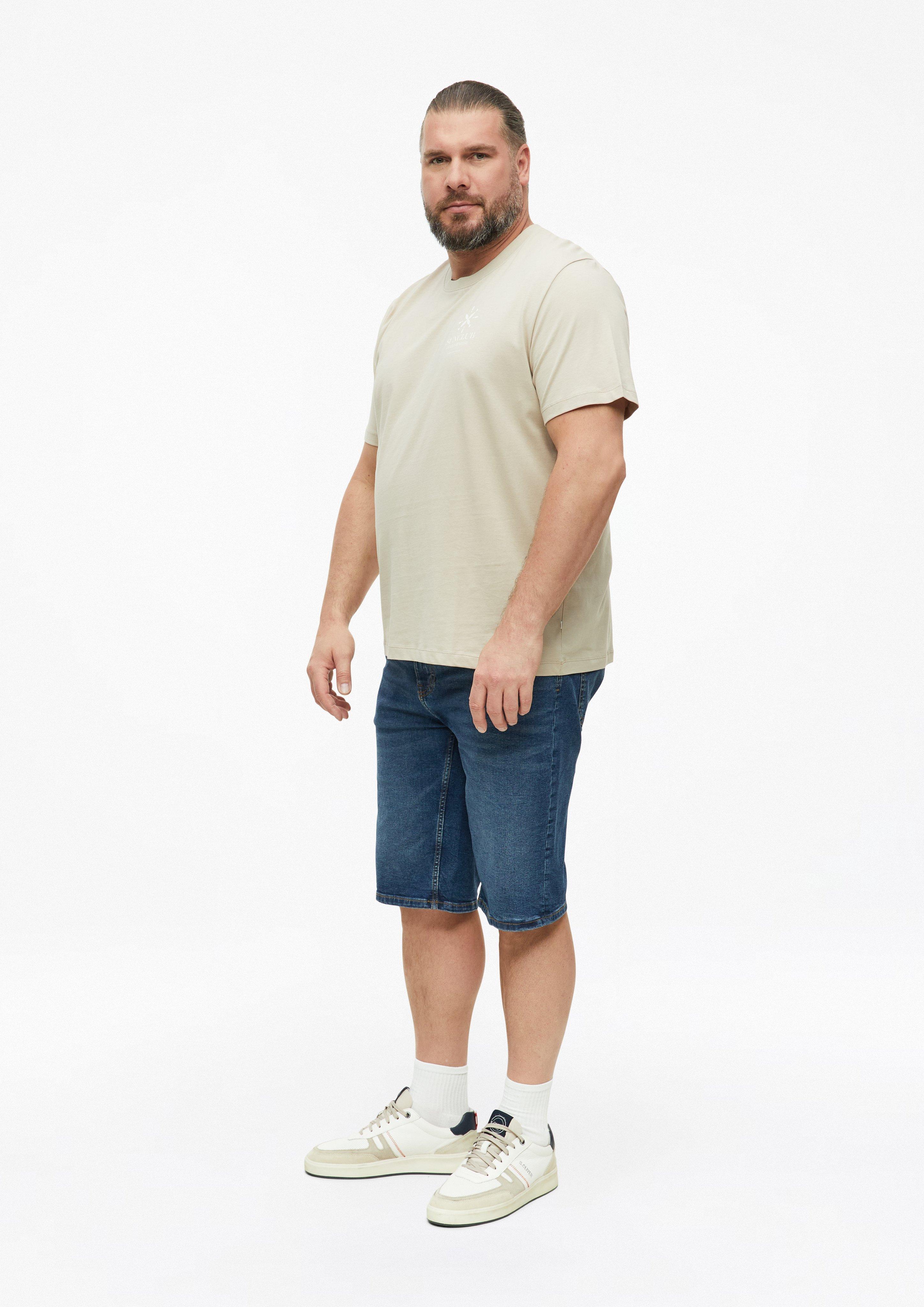 Pánové Tričko v barvě béžová od s.Oliver Men Big Sizes