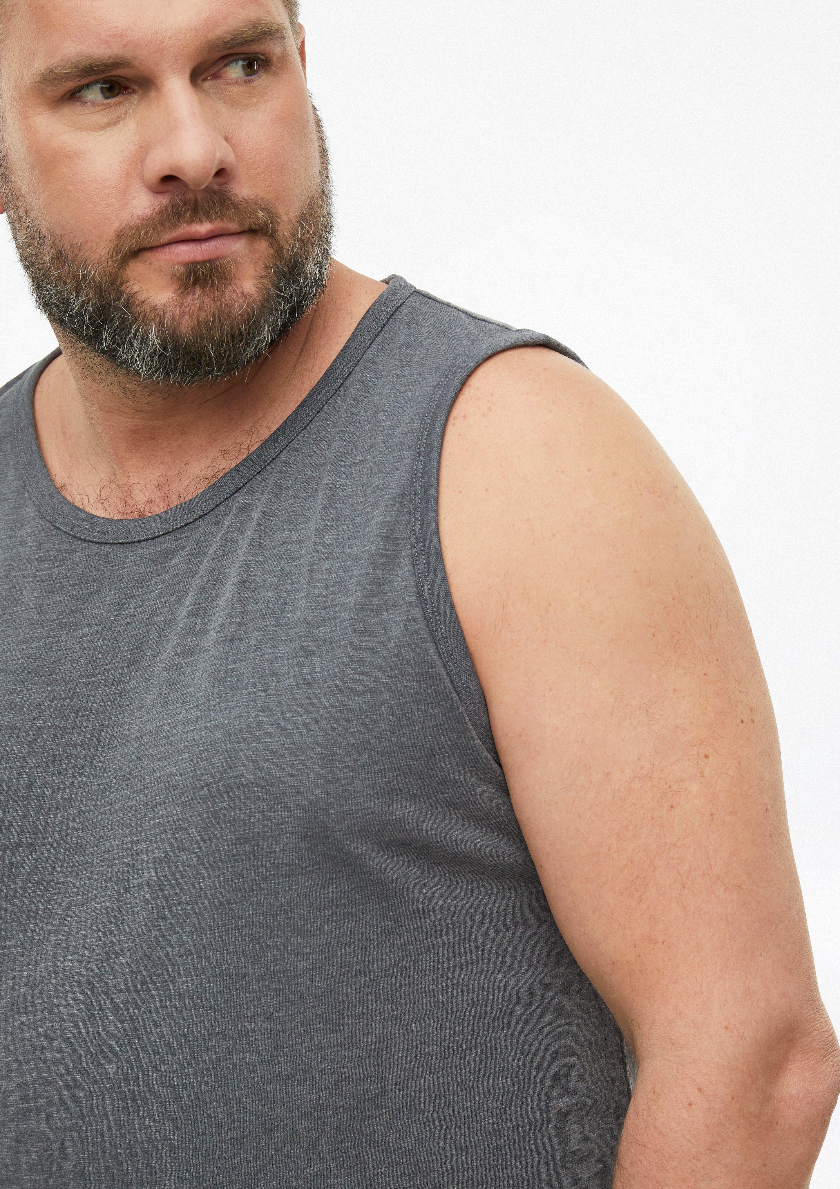 Herren T-Shirt in grau von s.Oliver Men Big Sizes