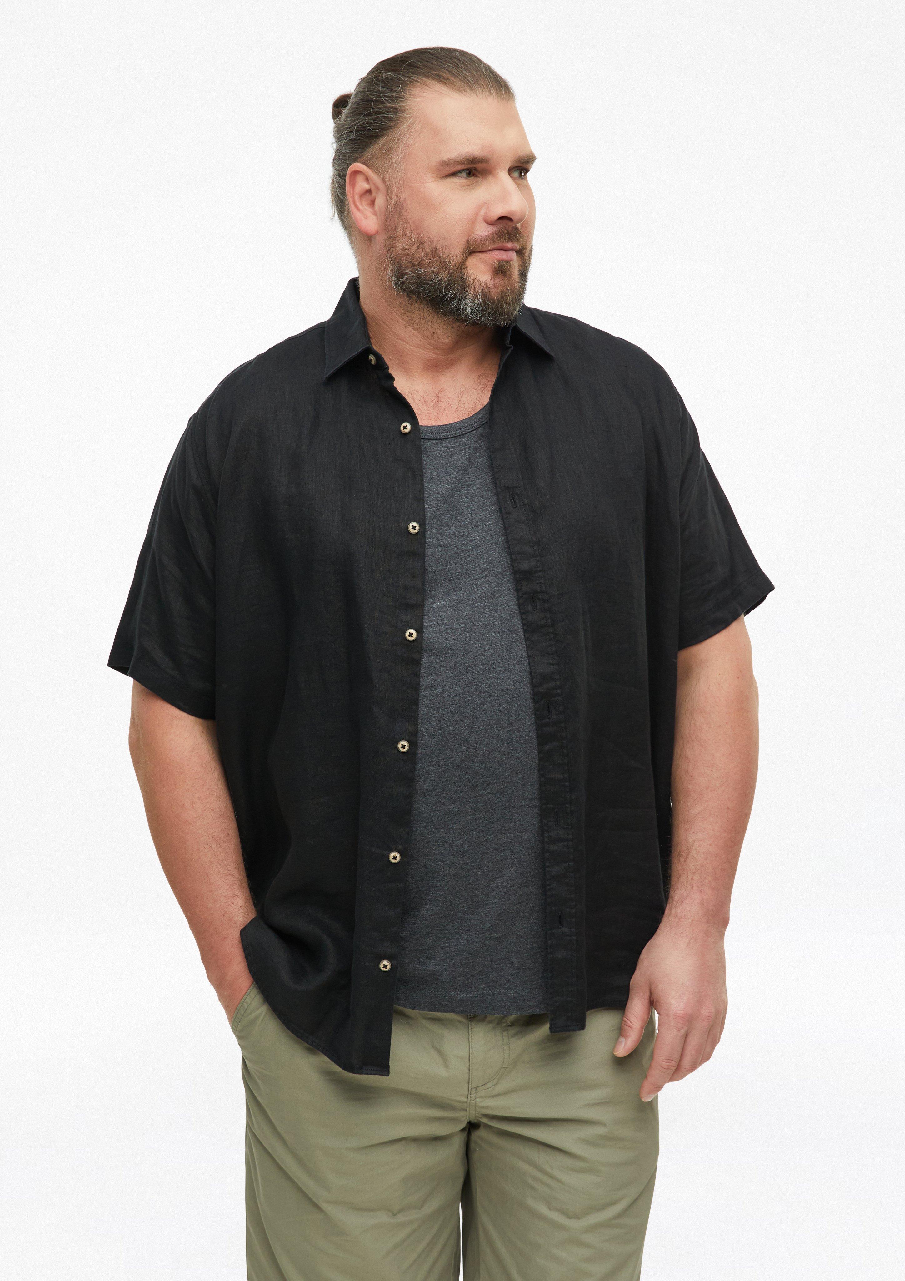 Herren T-Shirt in schwarz von s.Oliver Men Big Sizes
