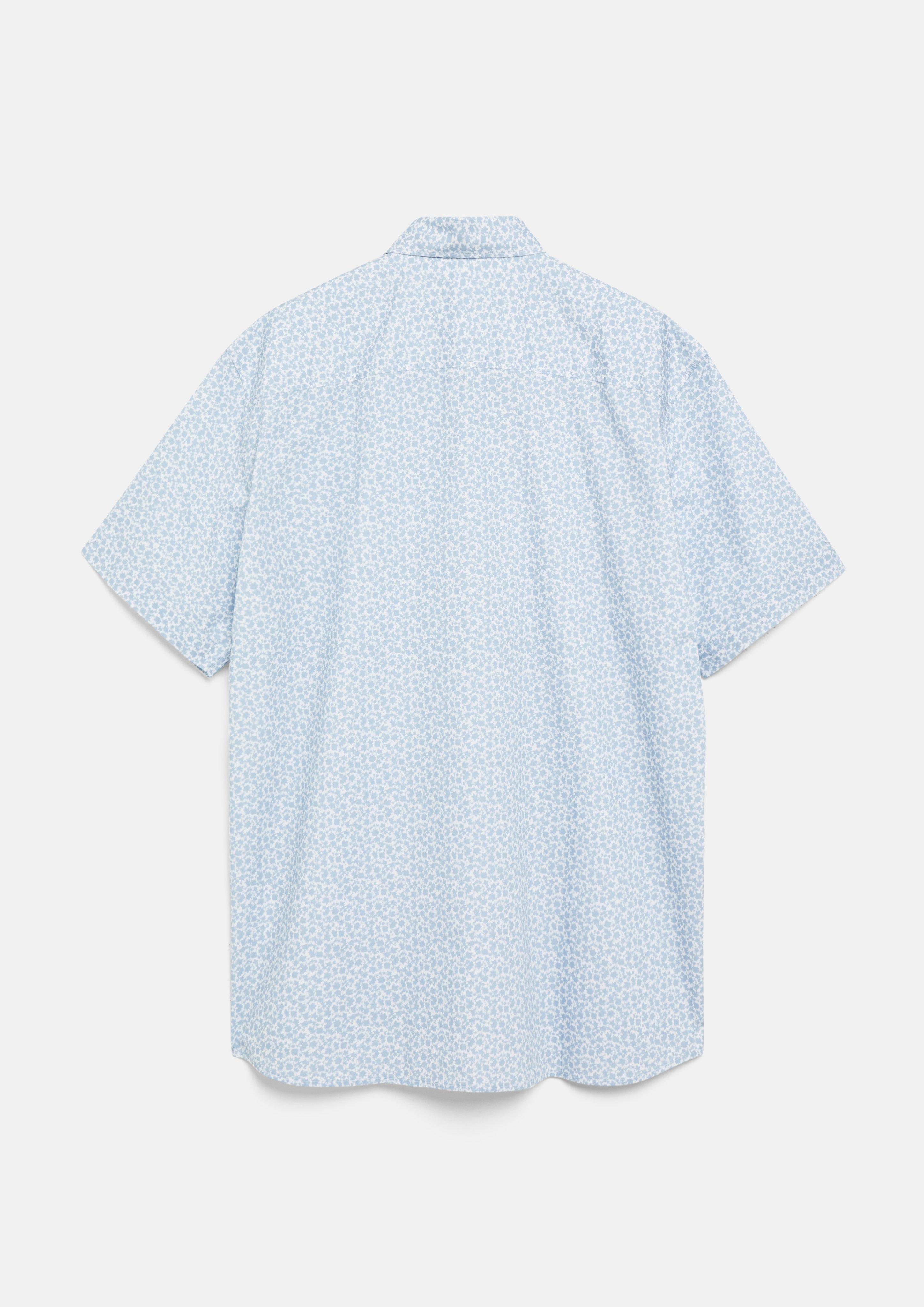 Men Shirt in blue by s.Oliver Men Big Sizes