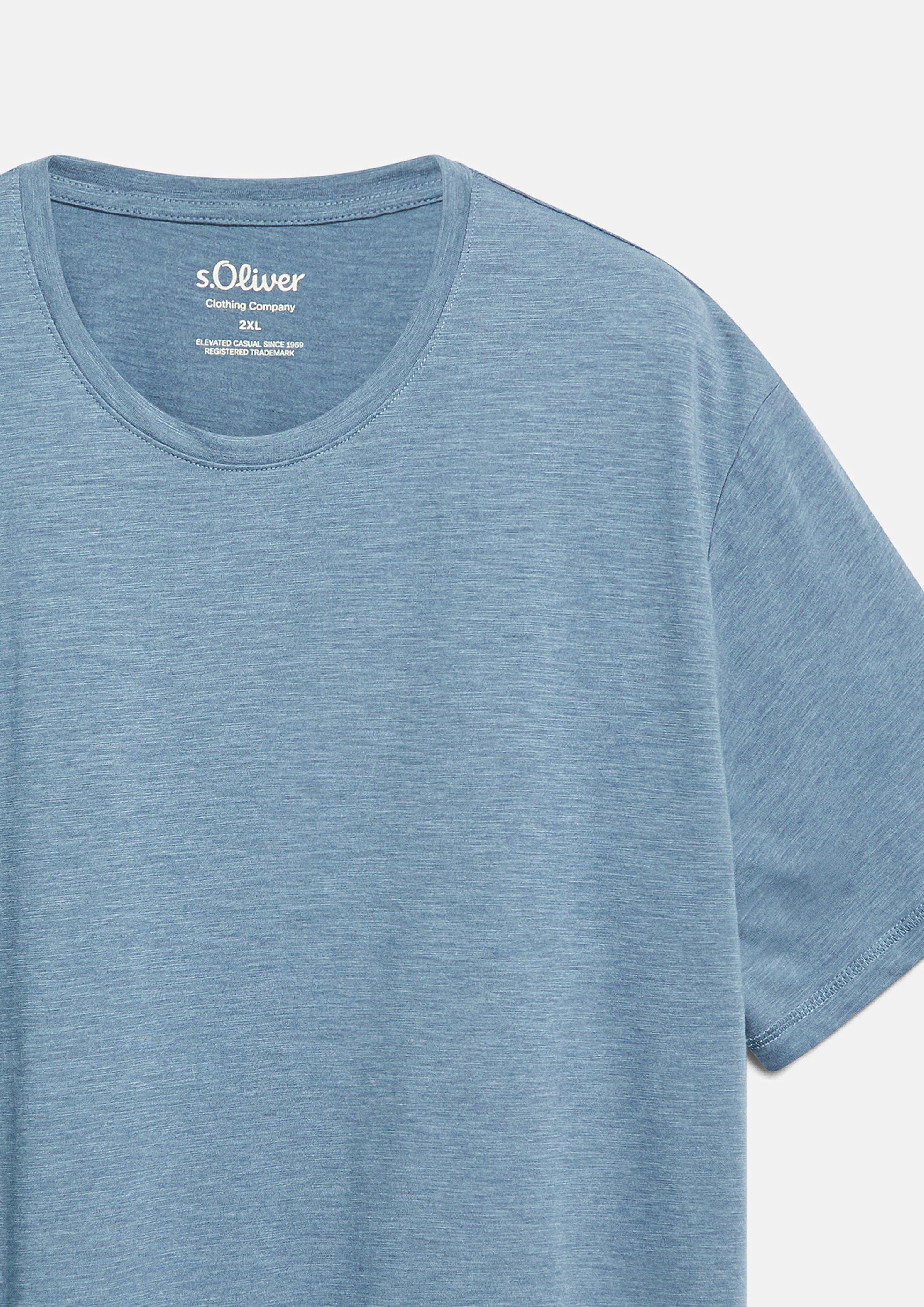 Herren T-Shirt in blau von s.Oliver Men Big Sizes