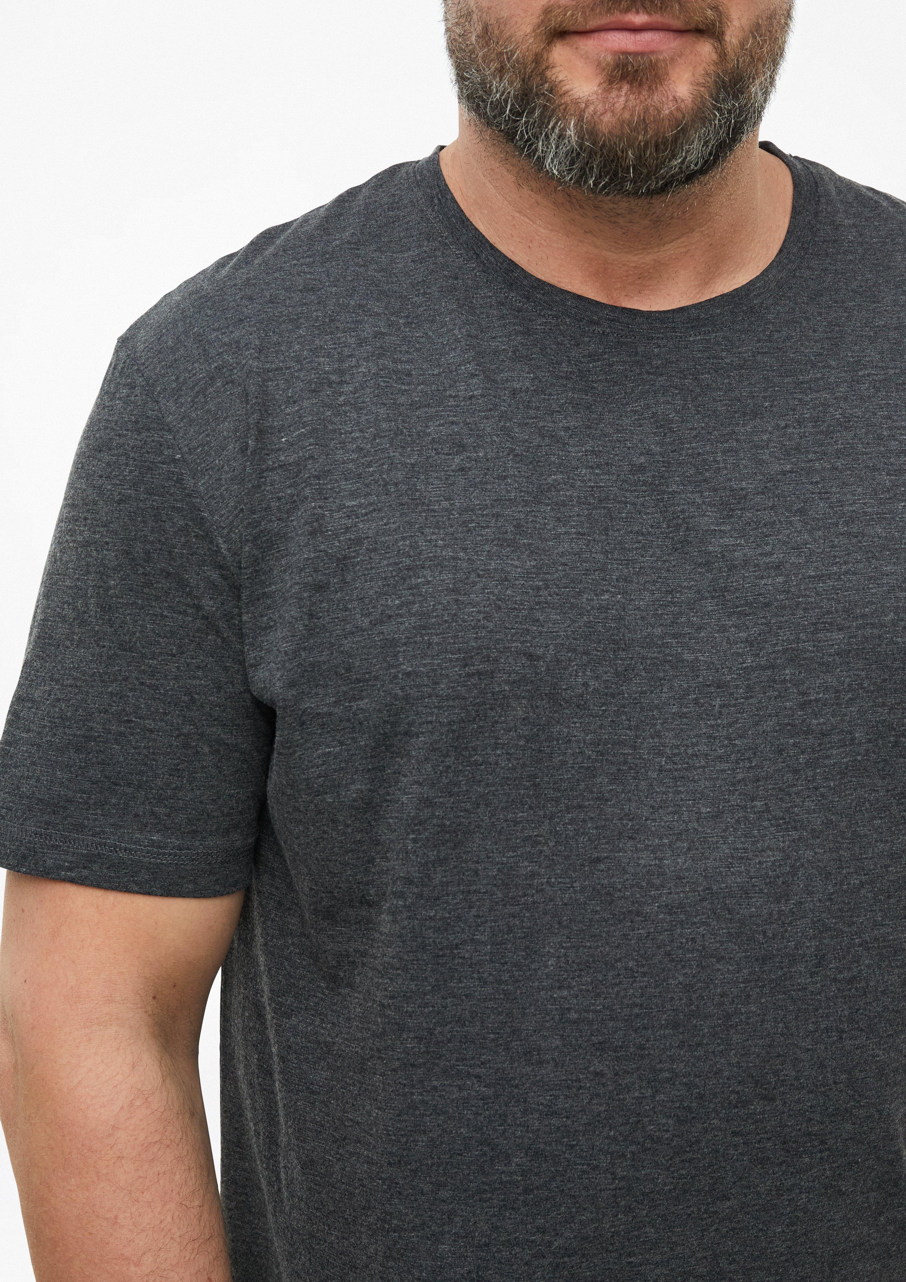 Herren T-Shirt in schwarz von s.Oliver Men Big Sizes