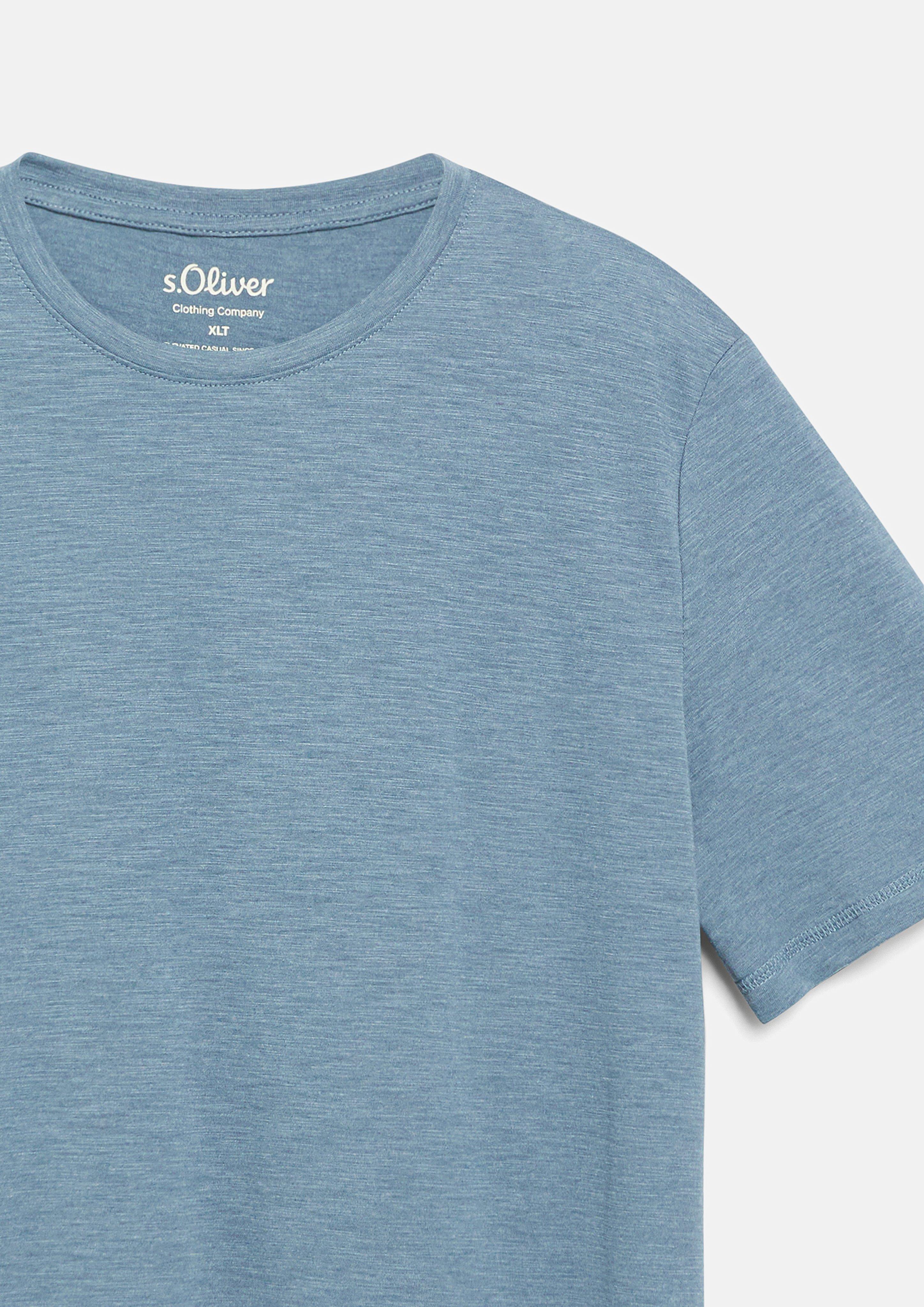 Hommes T-shirt en bleu de s.Oliver Men Tall Sizes