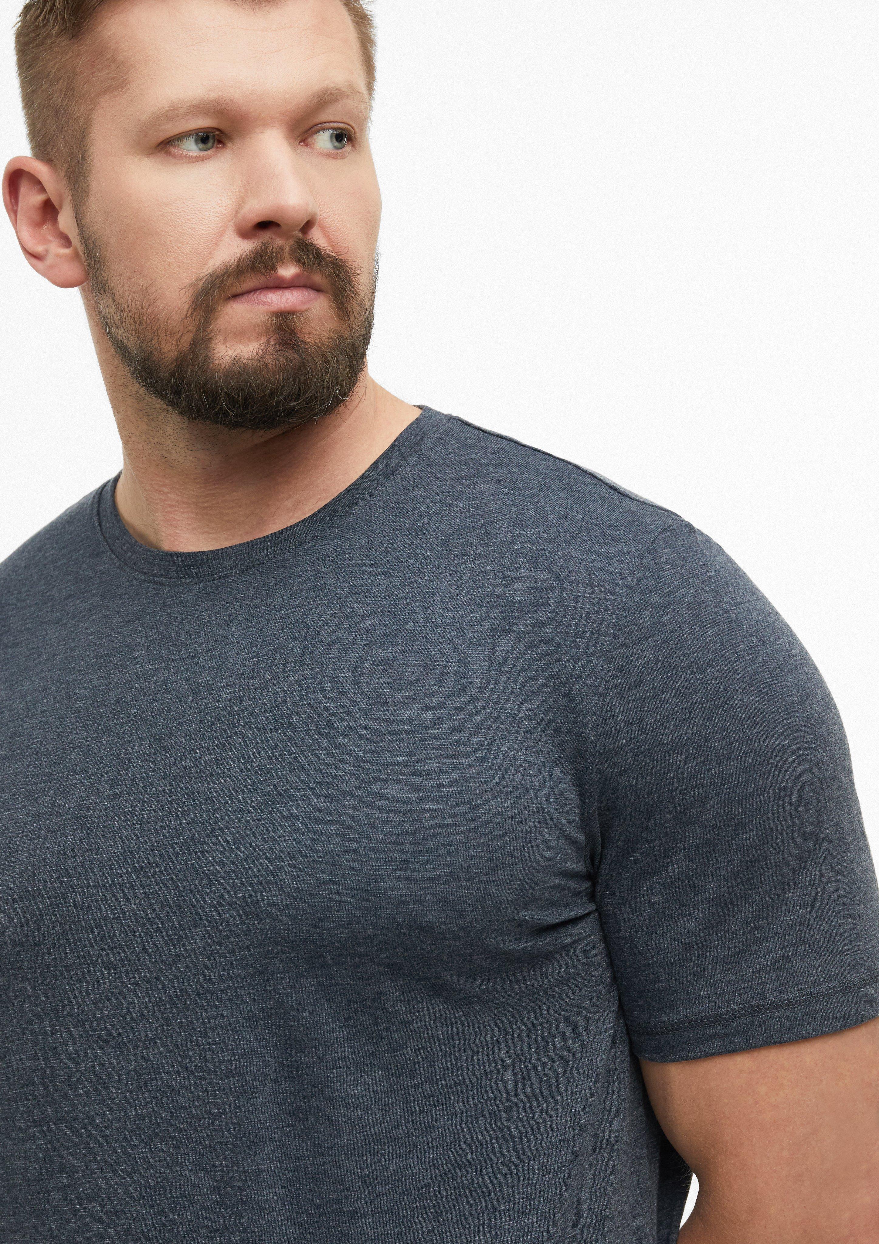 Hommes T-Shirt en bleu de s.Oliver Men Tall Sizes