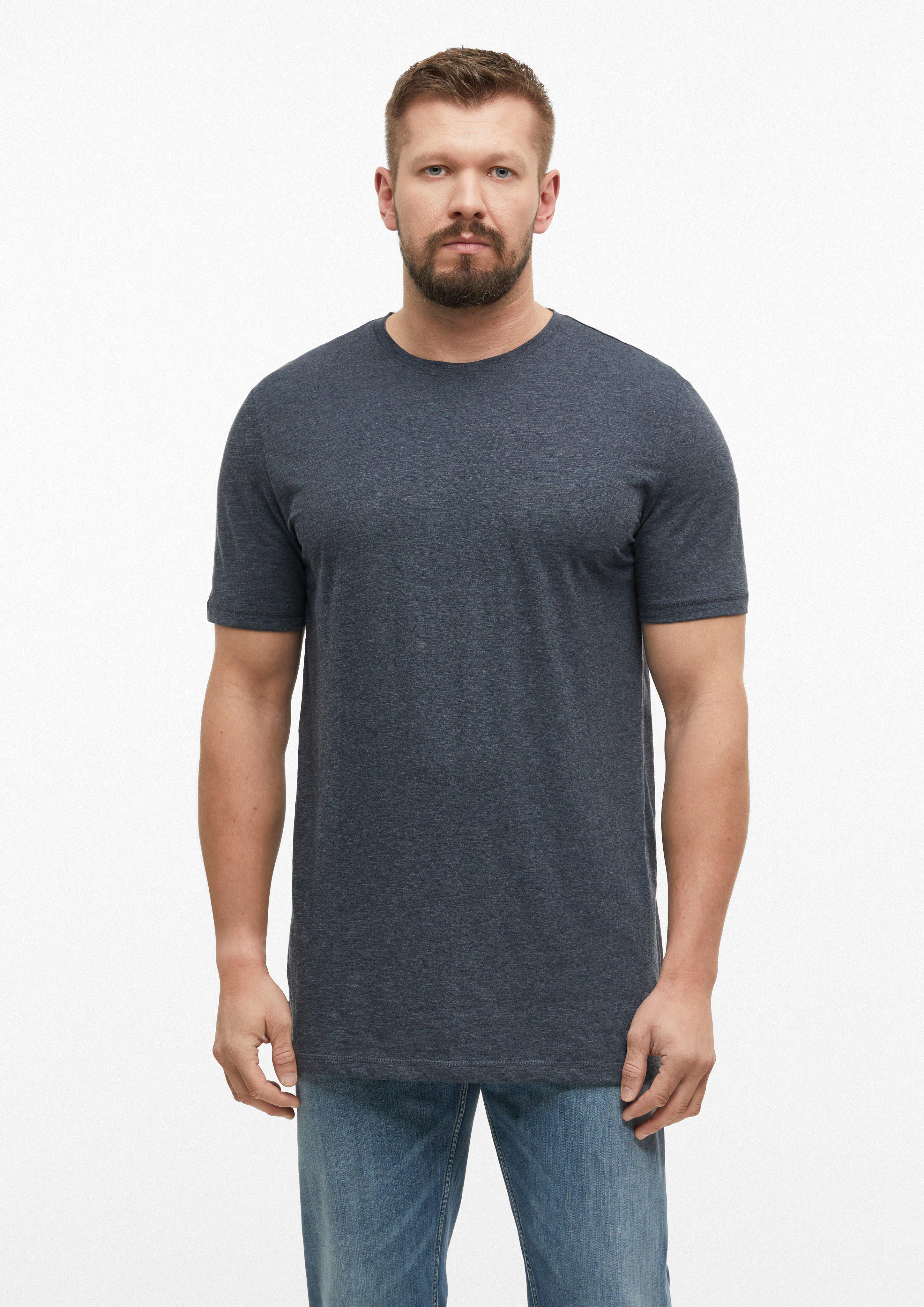 Hommes T-Shirt en bleu de s.Oliver Men Tall Sizes