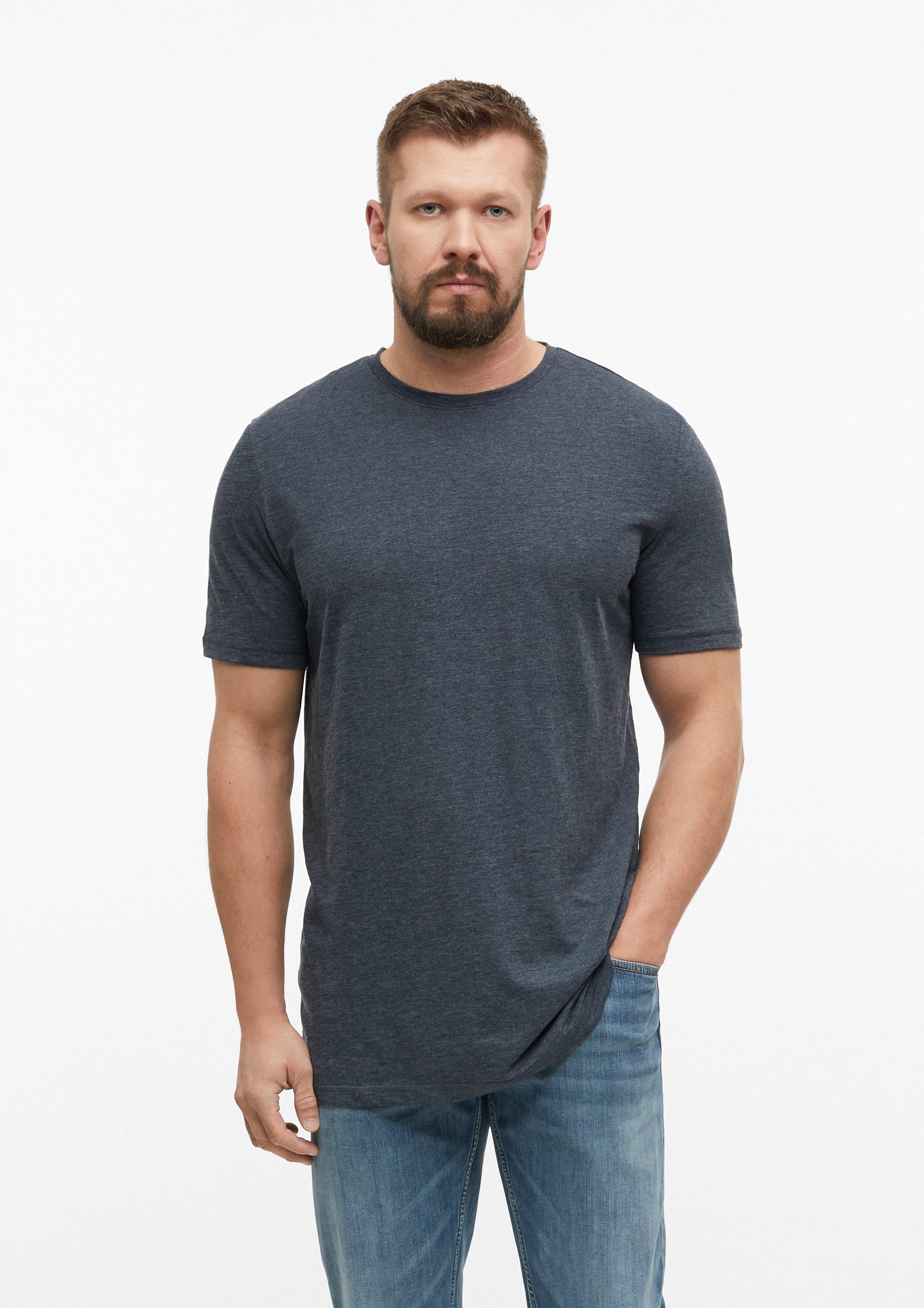 Hommes T-Shirt en bleu de s.Oliver Men Tall Sizes