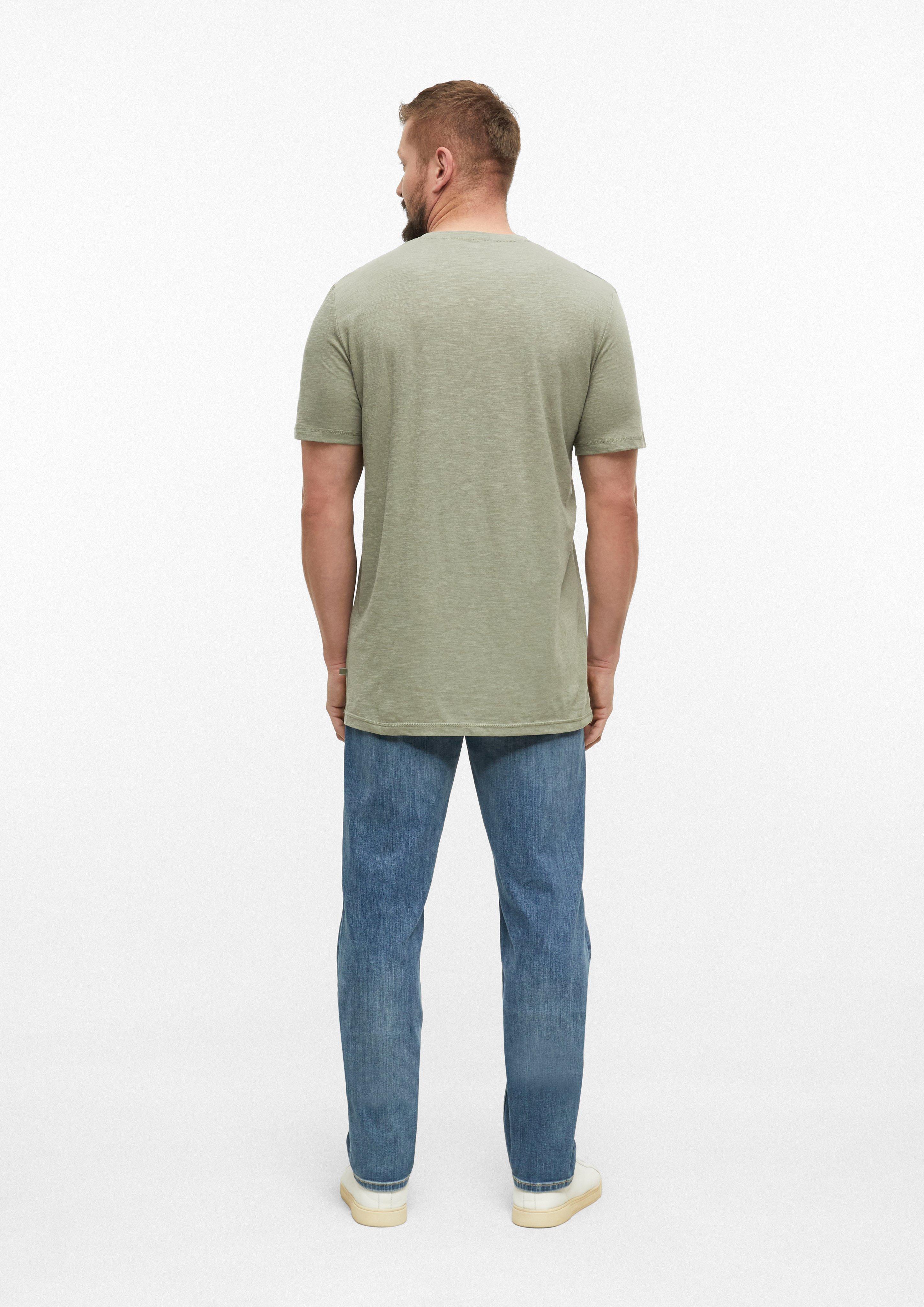 Herren T-Shirt in olive von s.Oliver Men Tall Sizes