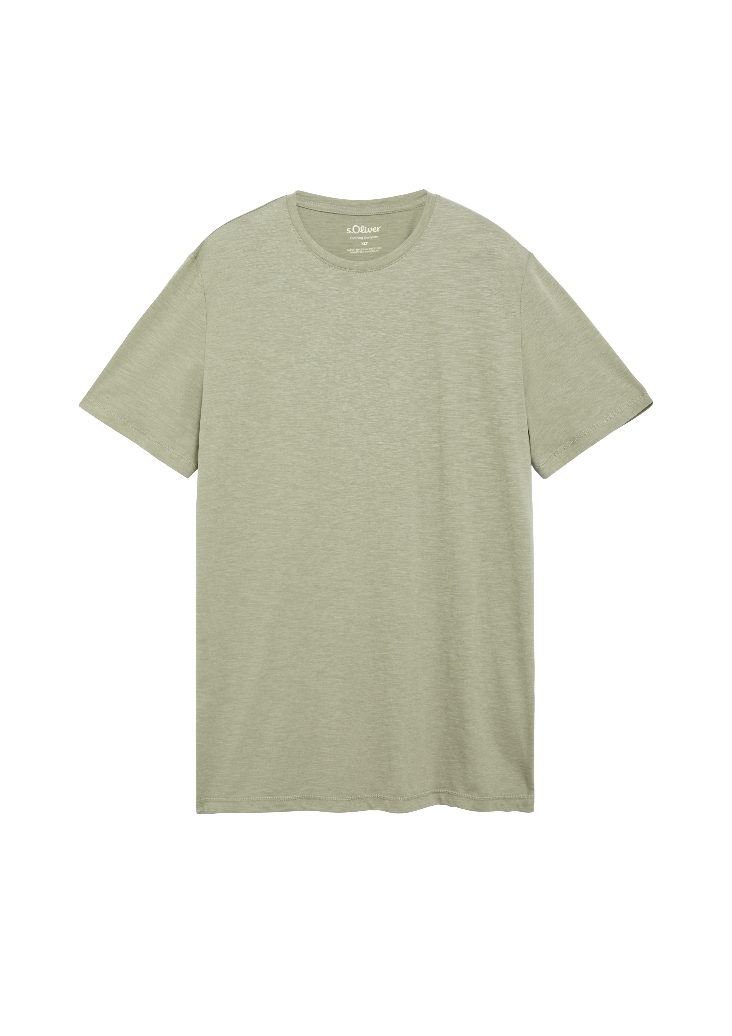 Gevlekt T-shirt van een zachte katoenmix