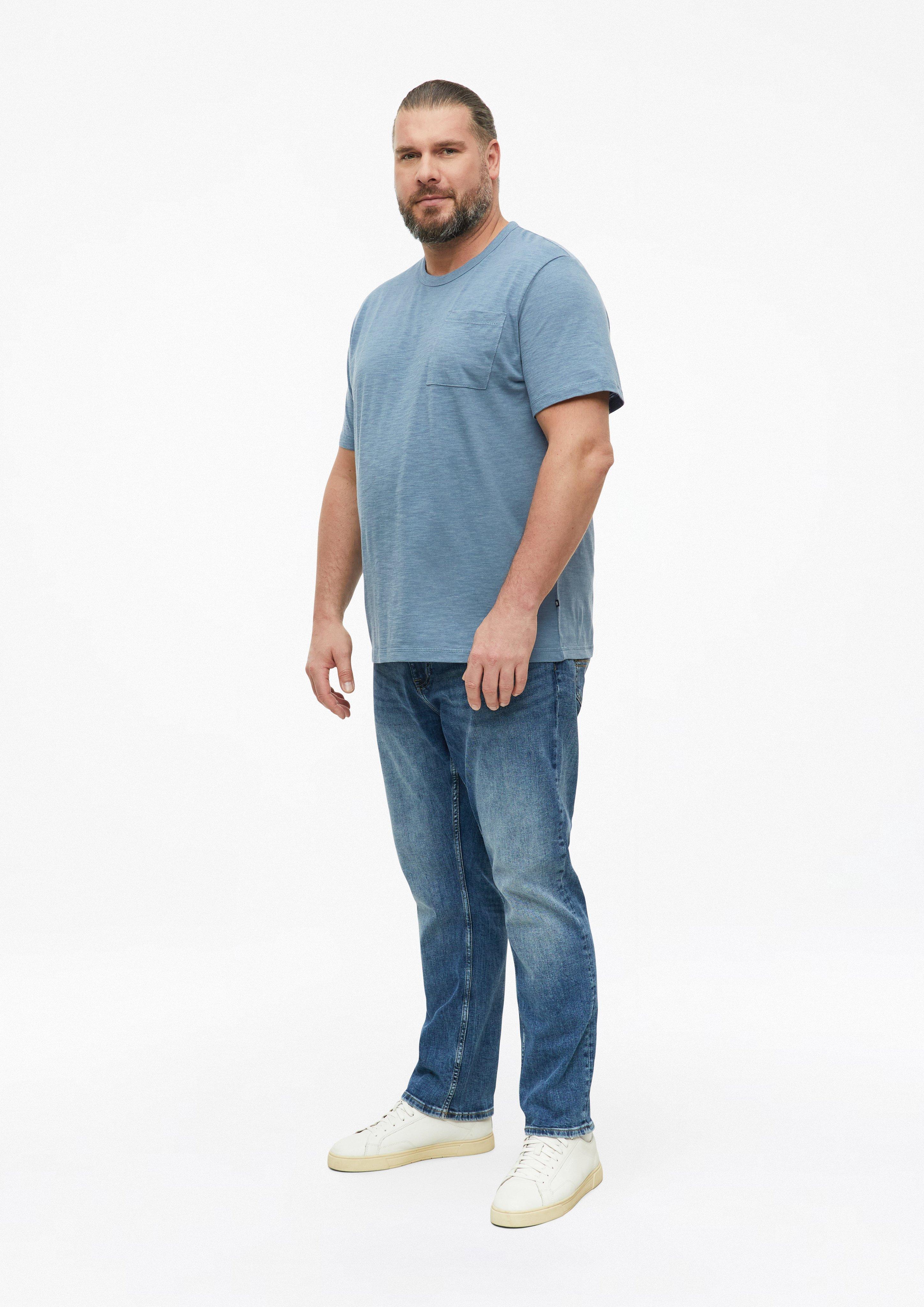 Herren T-Shirt in blau von s.Oliver Men Big Sizes