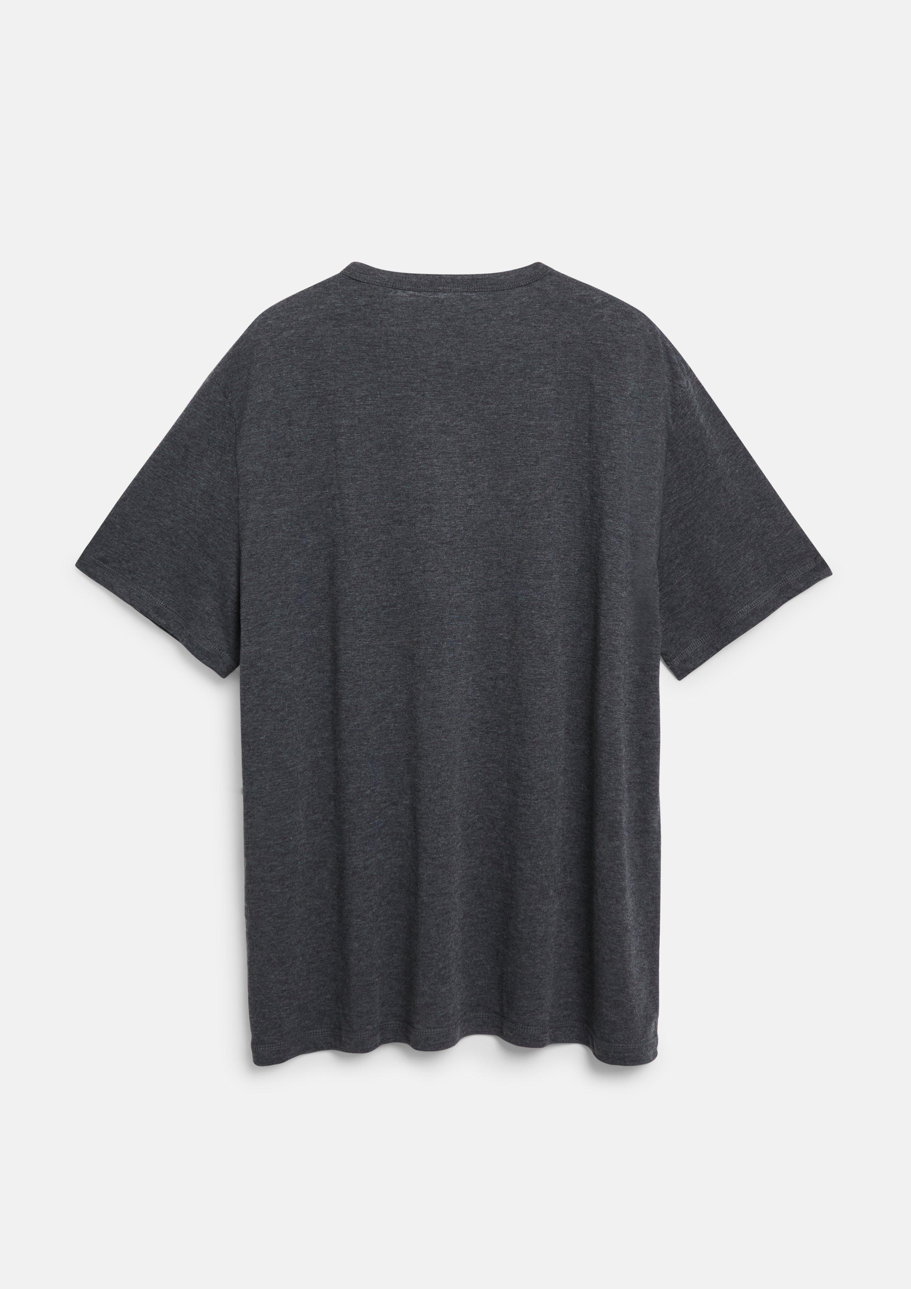 Hommes T-shirt en noir de s.Oliver Men Big Sizes