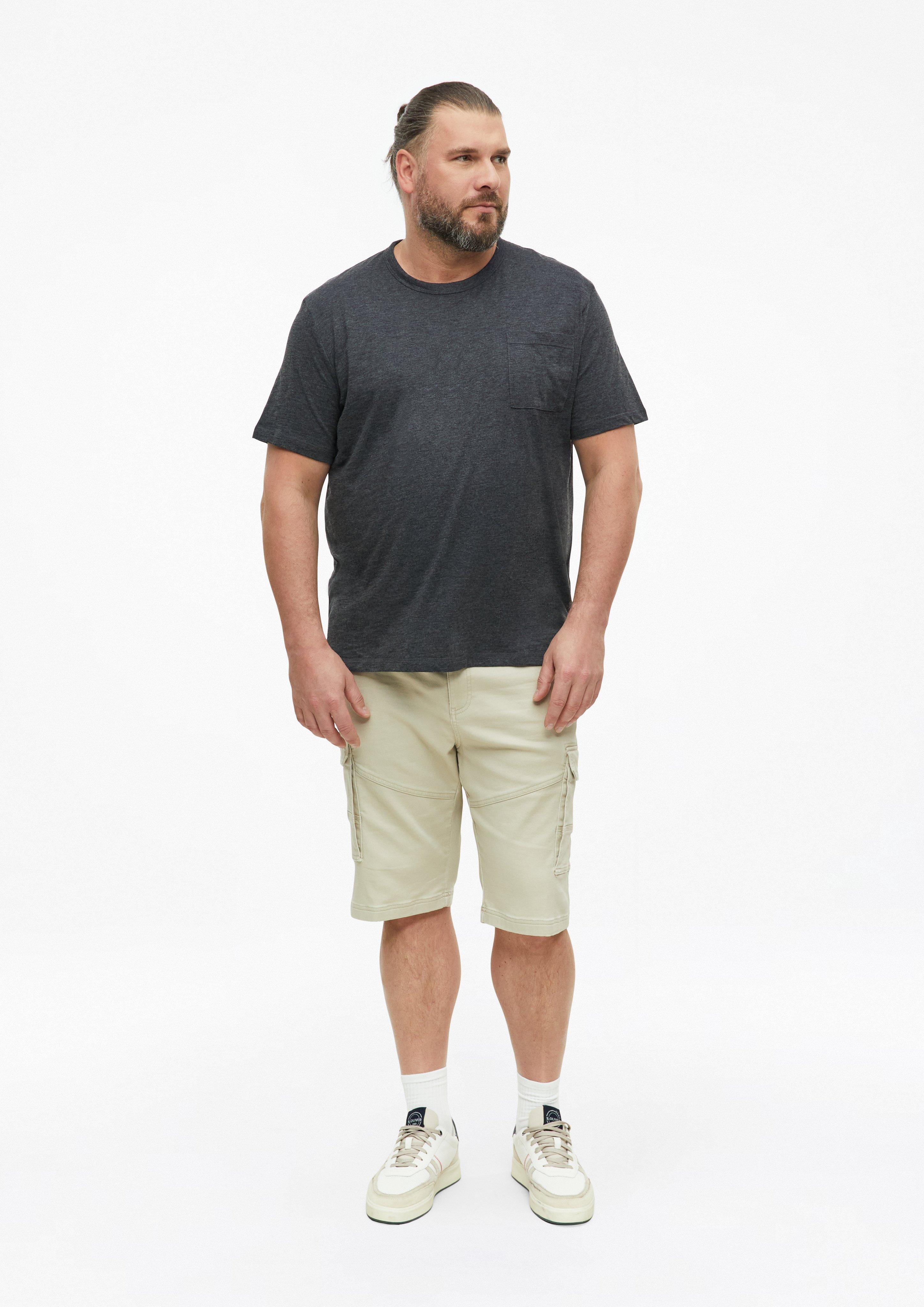 Herren T-Shirt in schwarz von s.Oliver Men Big Sizes